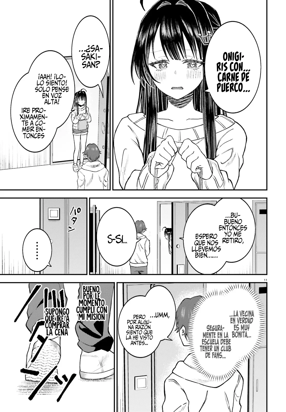 Ore no Haitoku Meshi wo Onedari Sezu ni Irarenai, Otonari no Top Idol-sama Capítulo 1 - Page 11