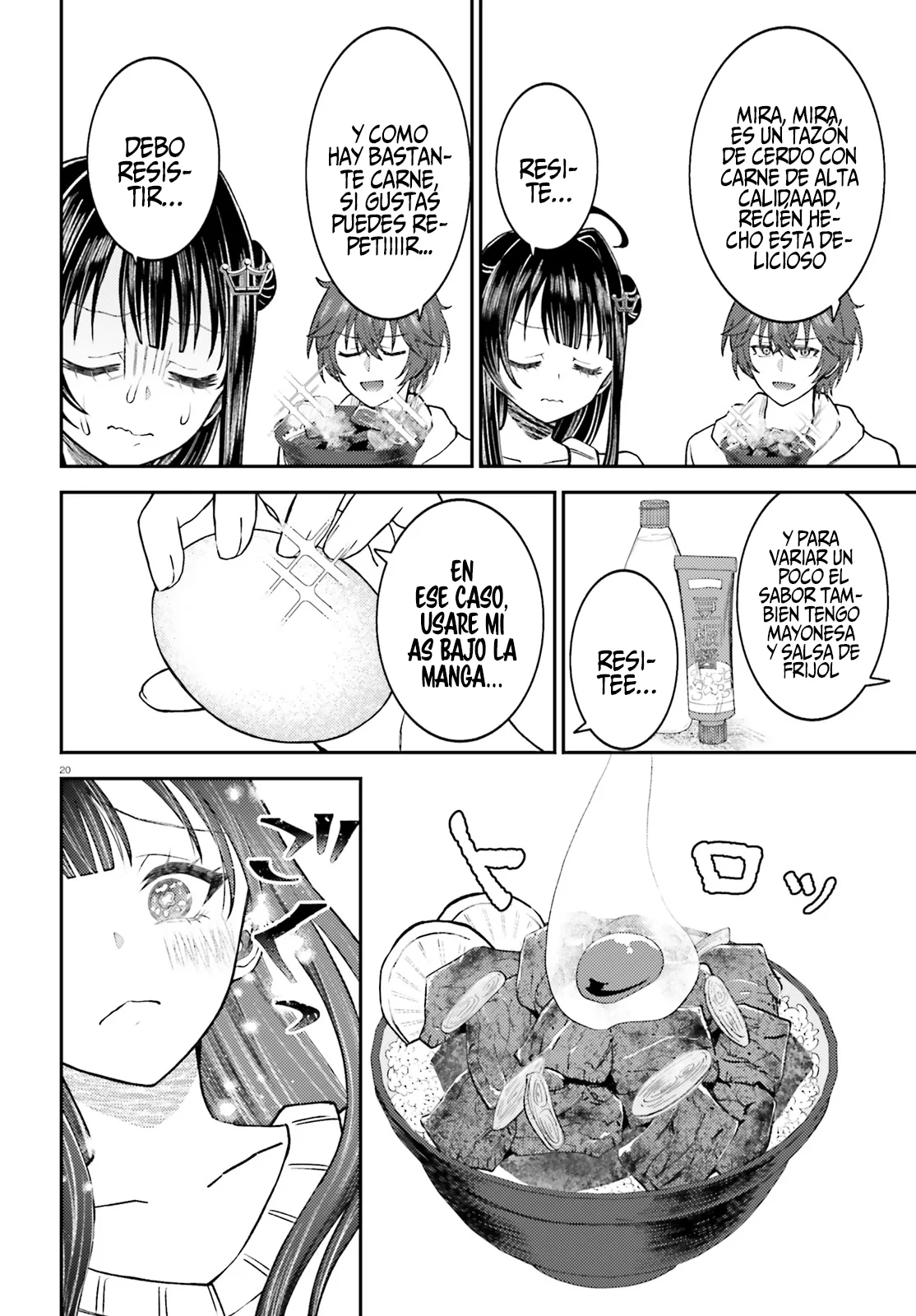 Ore no Haitoku Meshi wo Onedari Sezu ni Irarenai, Otonari no Top Idol-sama Capítulo 1 - Page 20