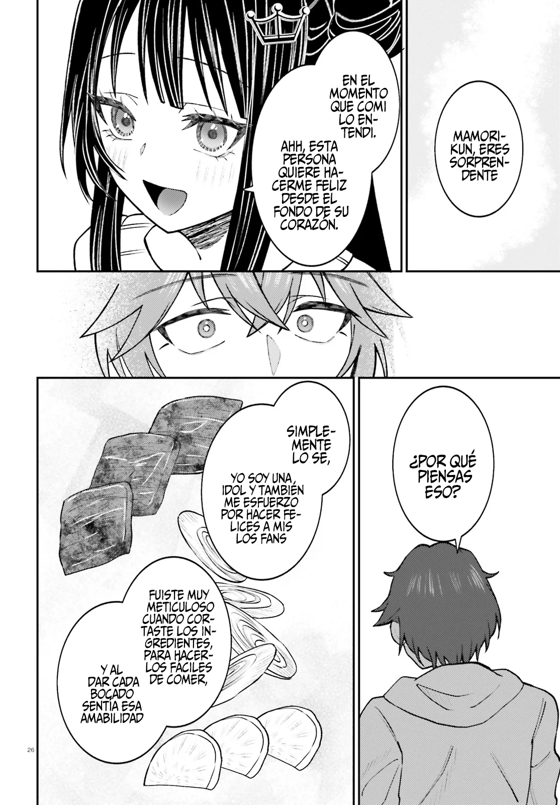 Ore no Haitoku Meshi wo Onedari Sezu ni Irarenai, Otonari no Top Idol-sama Capítulo 1 - Page 26