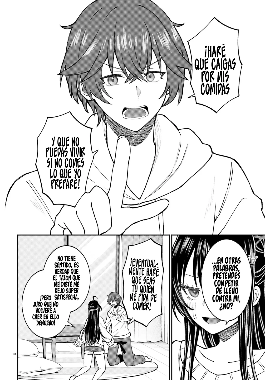 Ore no Haitoku Meshi wo Onedari Sezu ni Irarenai, Otonari no Top Idol-sama Capítulo 1 - Page 34