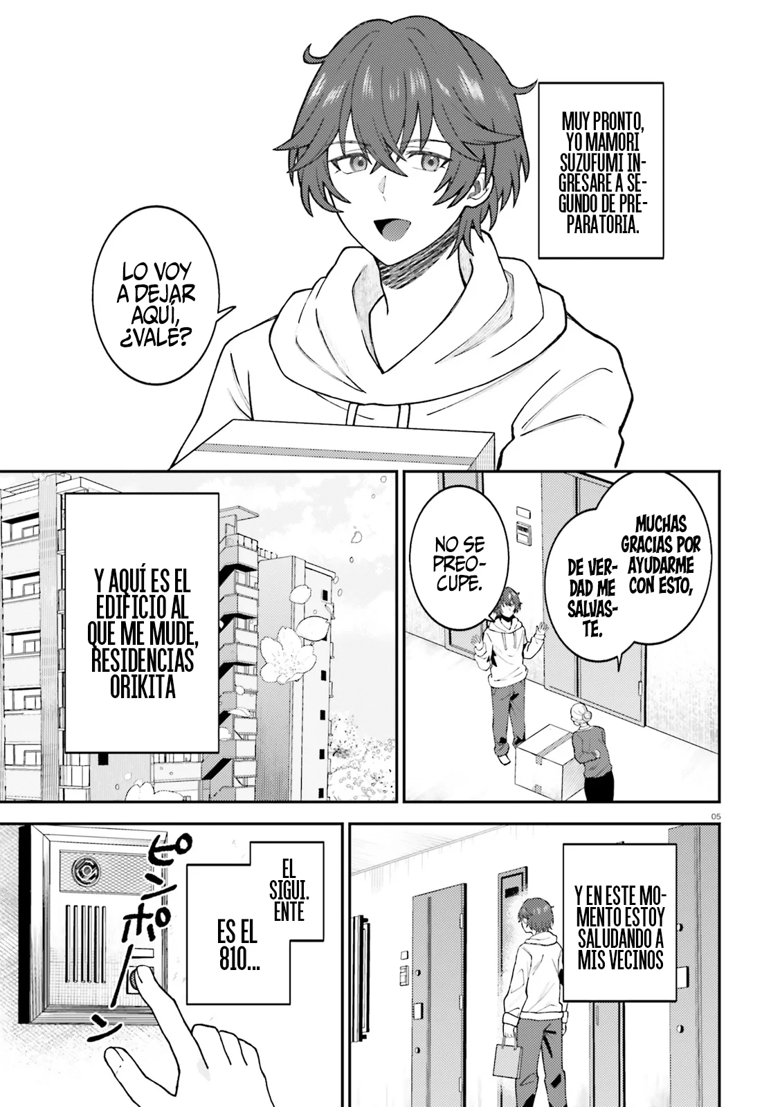 Ore no Haitoku Meshi wo Onedari Sezu ni Irarenai, Otonari no Top Idol-sama Capítulo 1 - Page 5