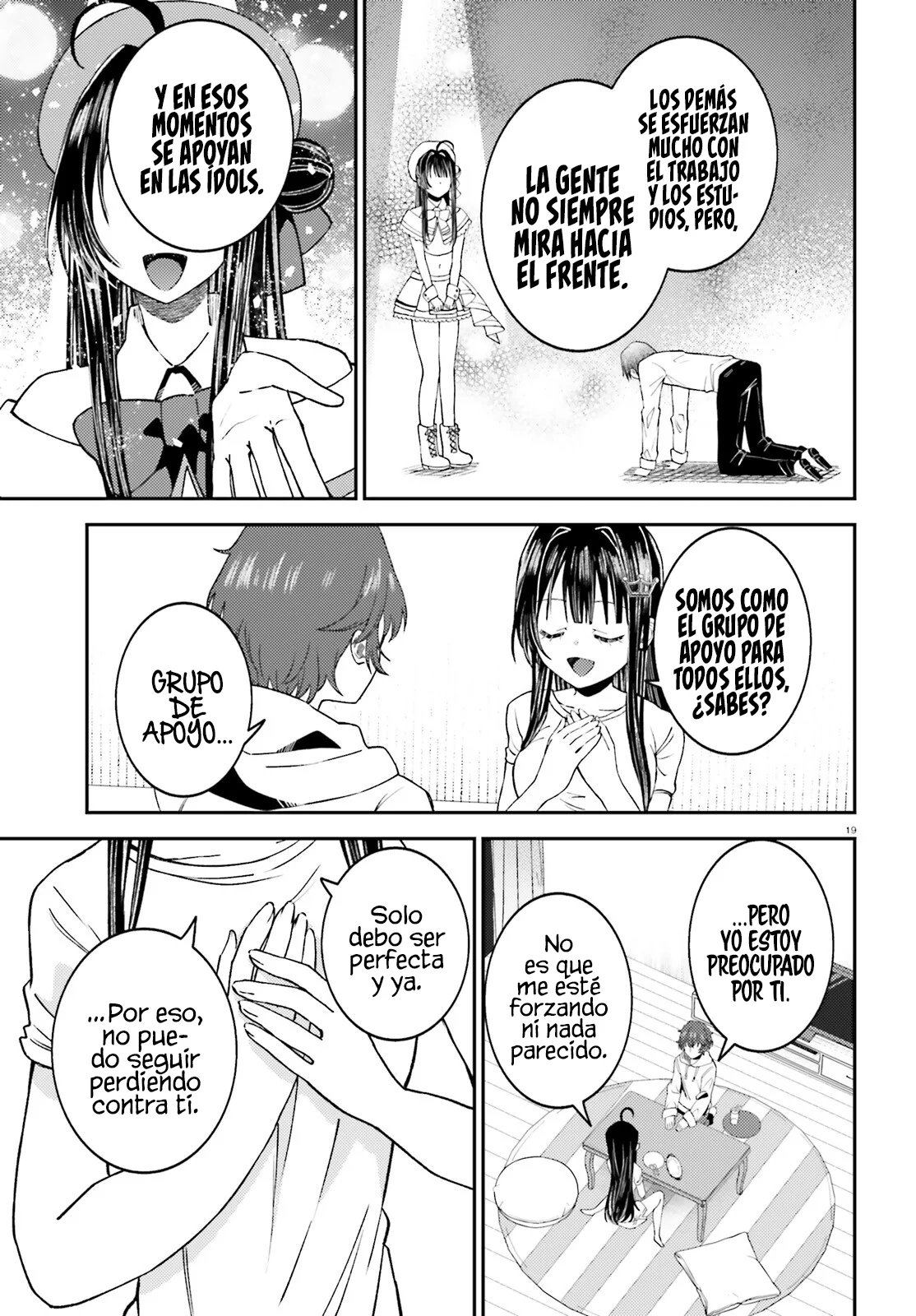 Ore no Haitoku Meshi wo Onedari Sezu ni Irarenai, Otonari no Top Idol-sama Capítulo 2 - Page 21