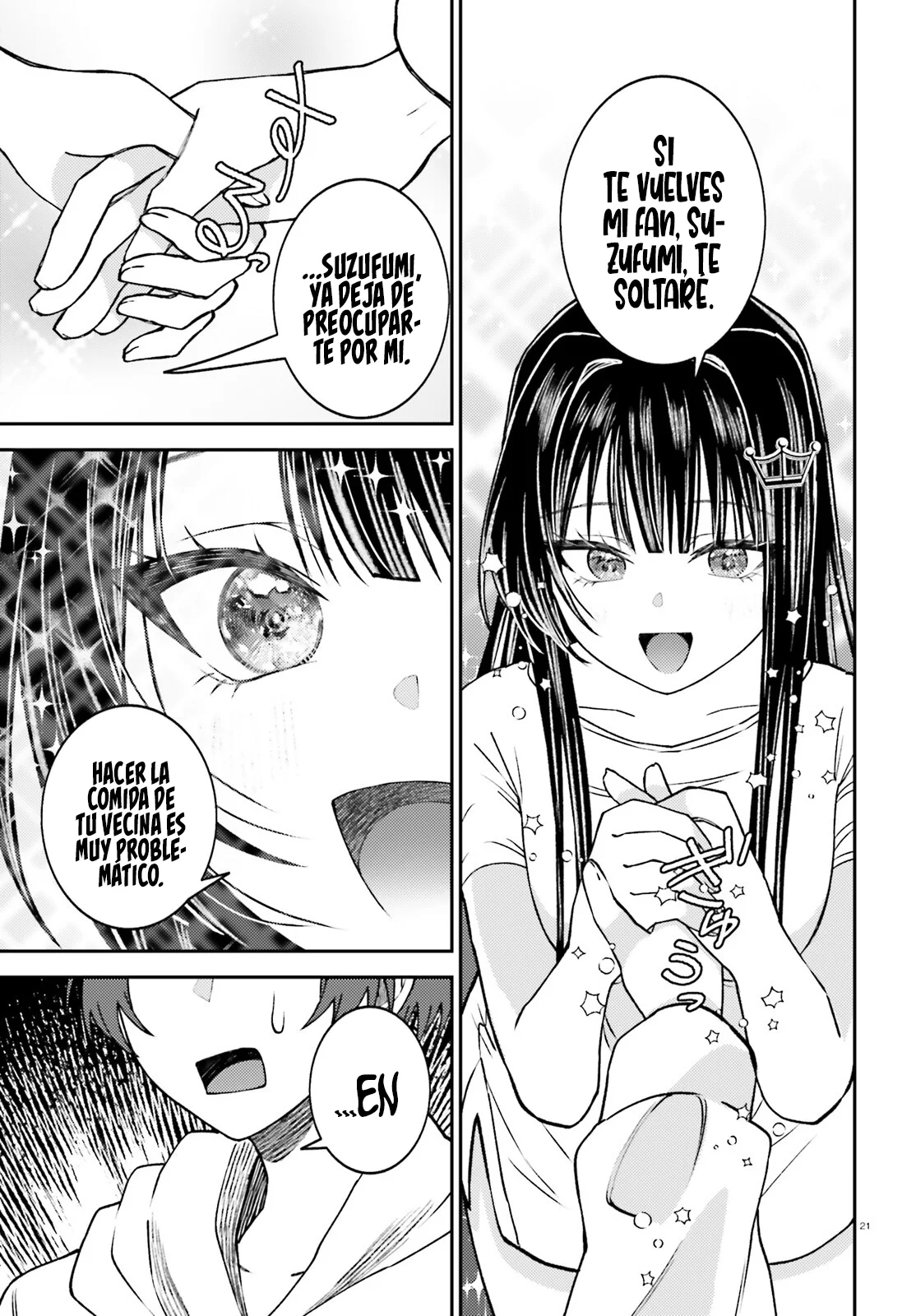 Ore no Haitoku Meshi wo Onedari Sezu ni Irarenai, Otonari no Top Idol-sama Capítulo 2 - Page 23