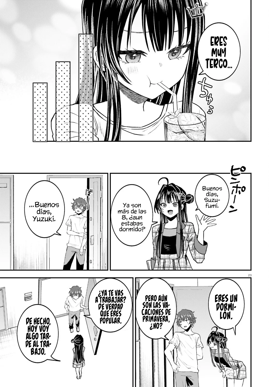 Ore no Haitoku Meshi wo Onedari Sezu ni Irarenai, Otonari no Top Idol-sama Capítulo 2 - Page 25
