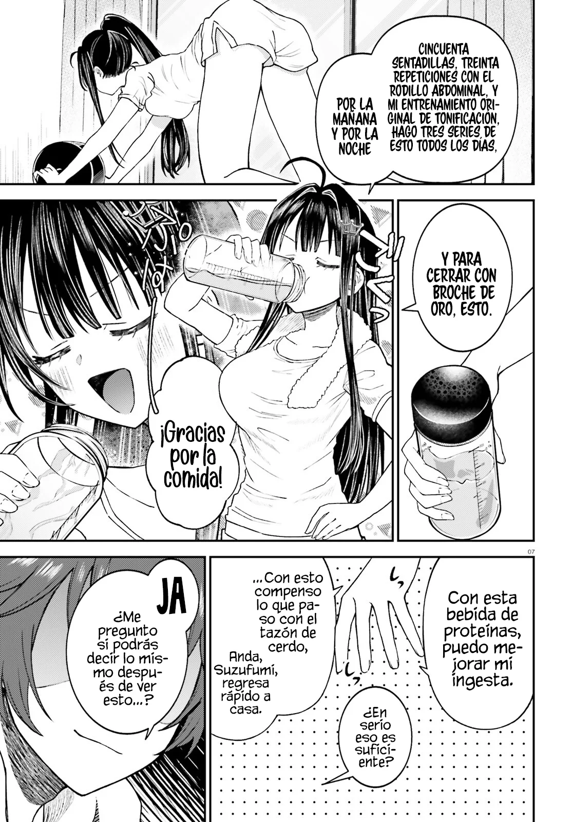 Ore no Haitoku Meshi wo Onedari Sezu ni Irarenai, Otonari no Top Idol-sama Capítulo 2 - Page 9
