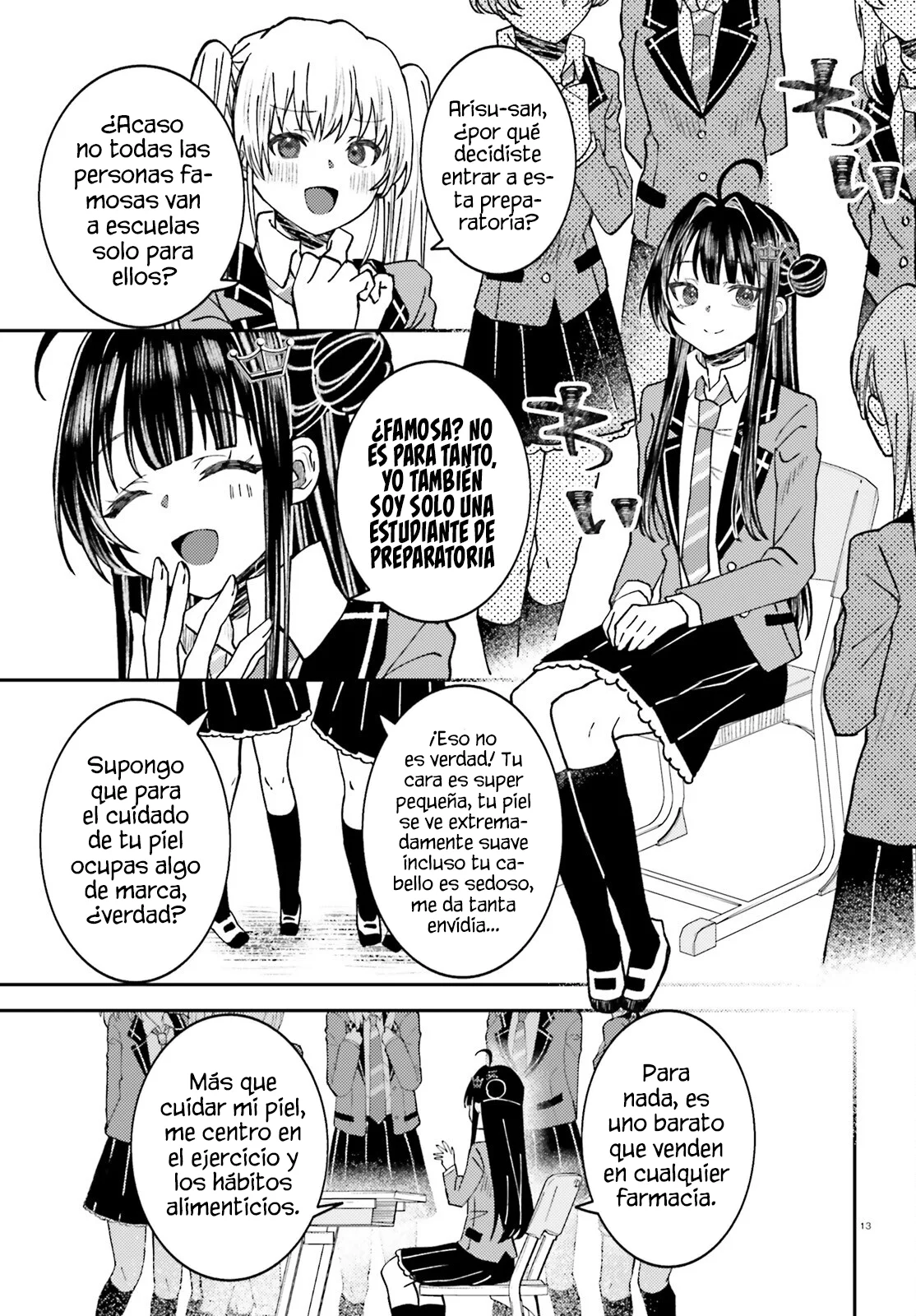 Ore no Haitoku Meshi wo Onedari Sezu ni Irarenai, Otonari no Top Idol-sama Capítulo 4 - Page 14