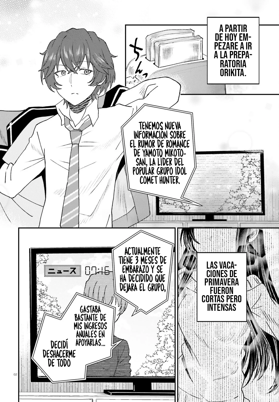 Ore no Haitoku Meshi wo Onedari Sezu ni Irarenai, Otonari no Top Idol-sama Capítulo 4 - Page 4