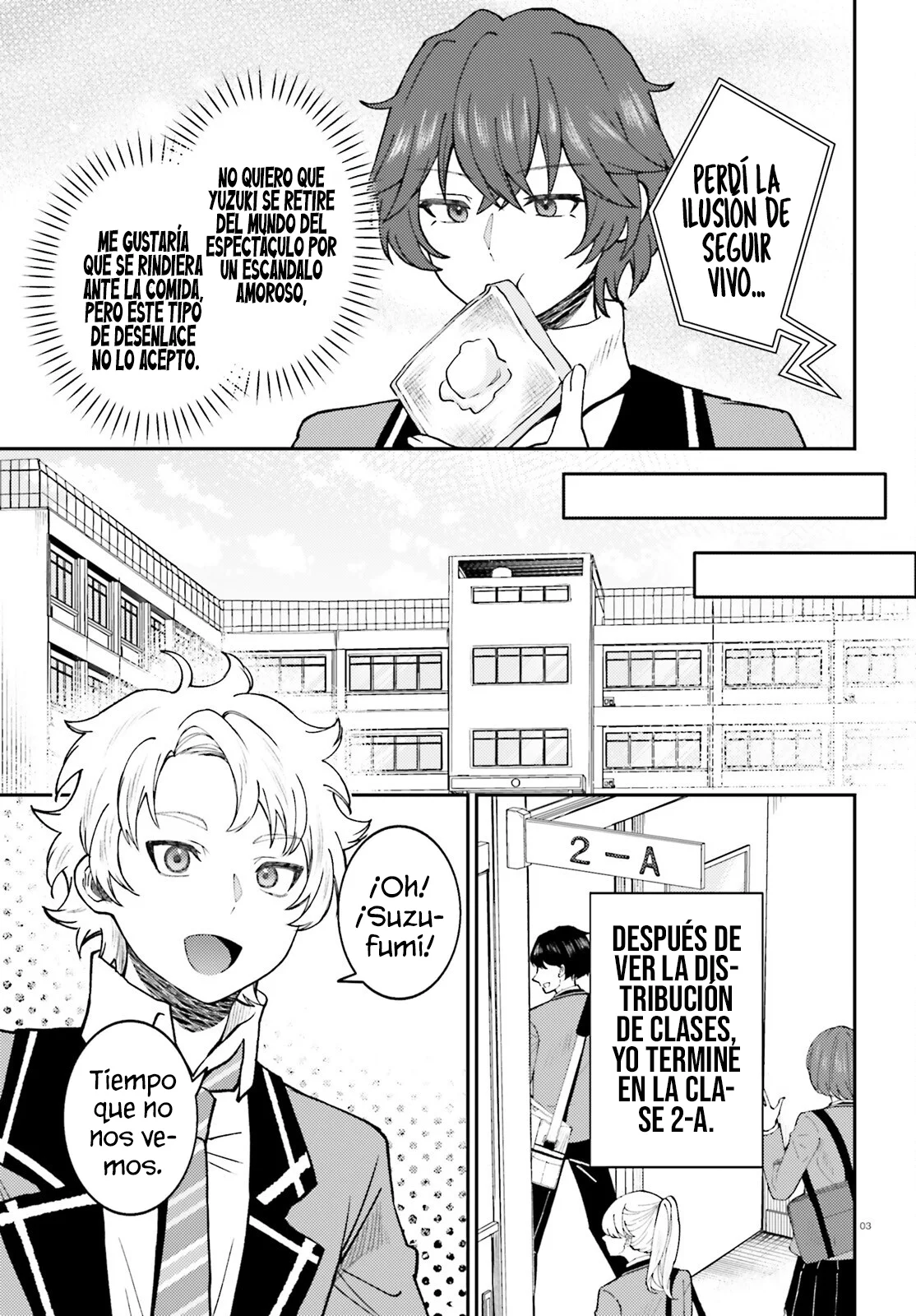 Ore no Haitoku Meshi wo Onedari Sezu ni Irarenai, Otonari no Top Idol-sama Capítulo 4 - Page 5