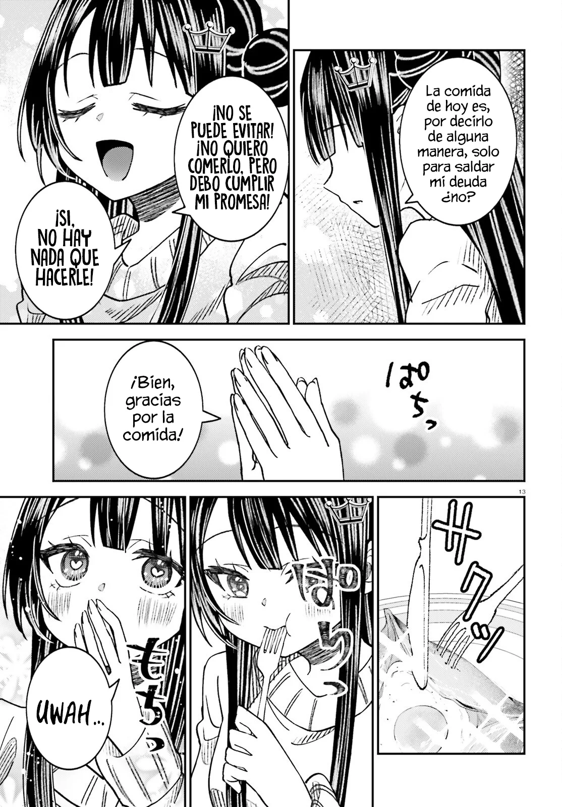 Ore no Haitoku Meshi wo Onedari Sezu ni Irarenai, Otonari no Top Idol-sama Capítulo 5 - Page 16