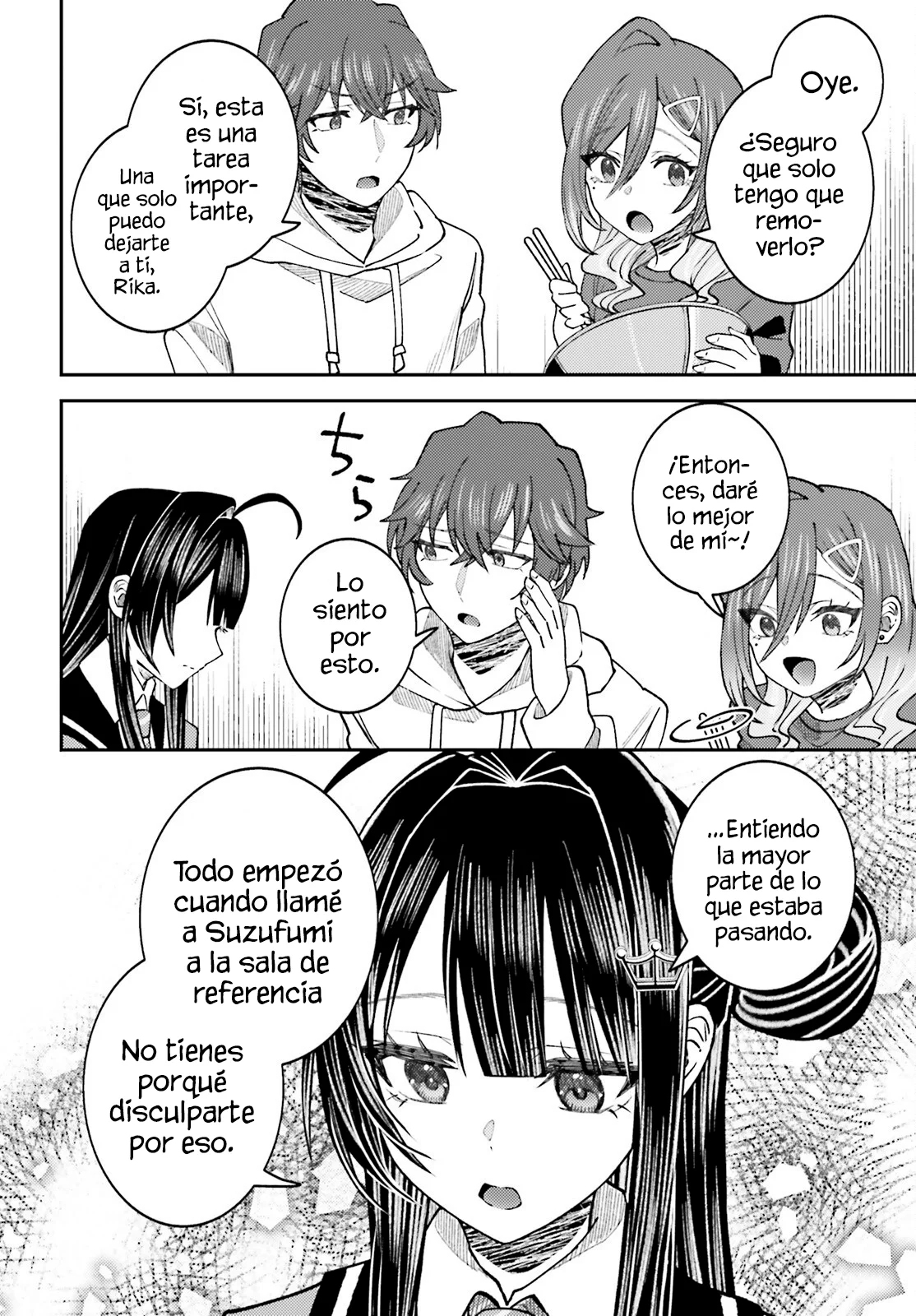 Ore no Haitoku Meshi wo Onedari Sezu ni Irarenai, Otonari no Top Idol-sama Capítulo 7 - Page 5
