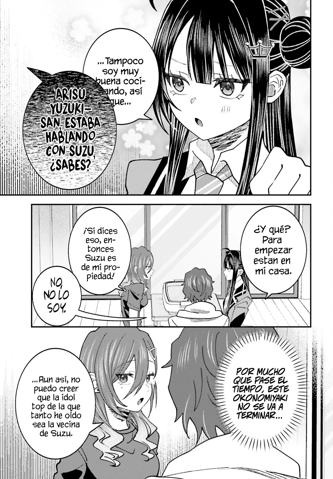 Ore no Haitoku Meshi wo Onedari Sezu ni Irarenai, Otonari no Top Idol-sama Capítulo 7 - Page 8