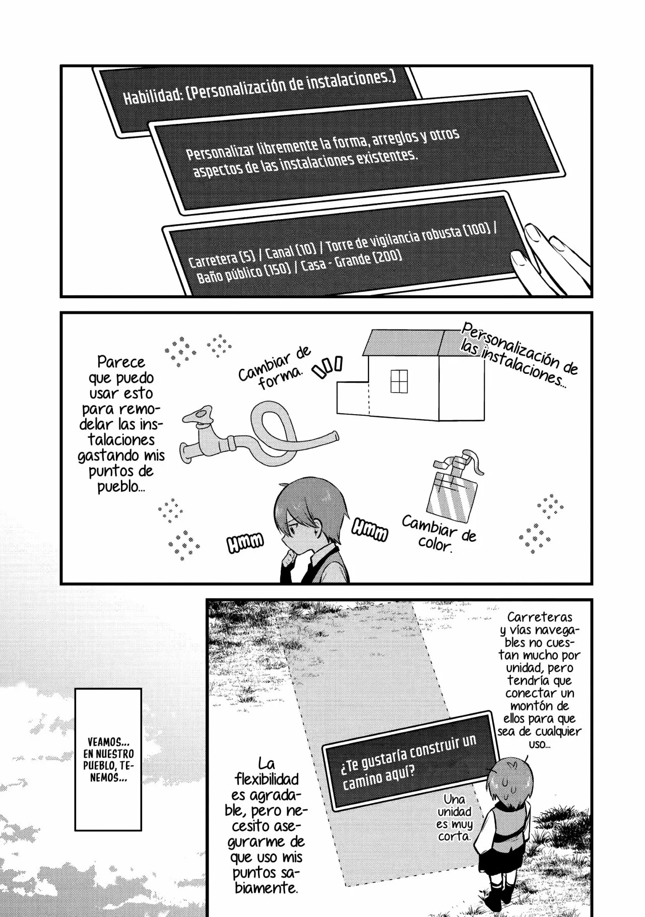El Asombroso Creador de Aldeas: La lenta vida con el truco de la construcción de aldeas Capítulo 13 - Page 7