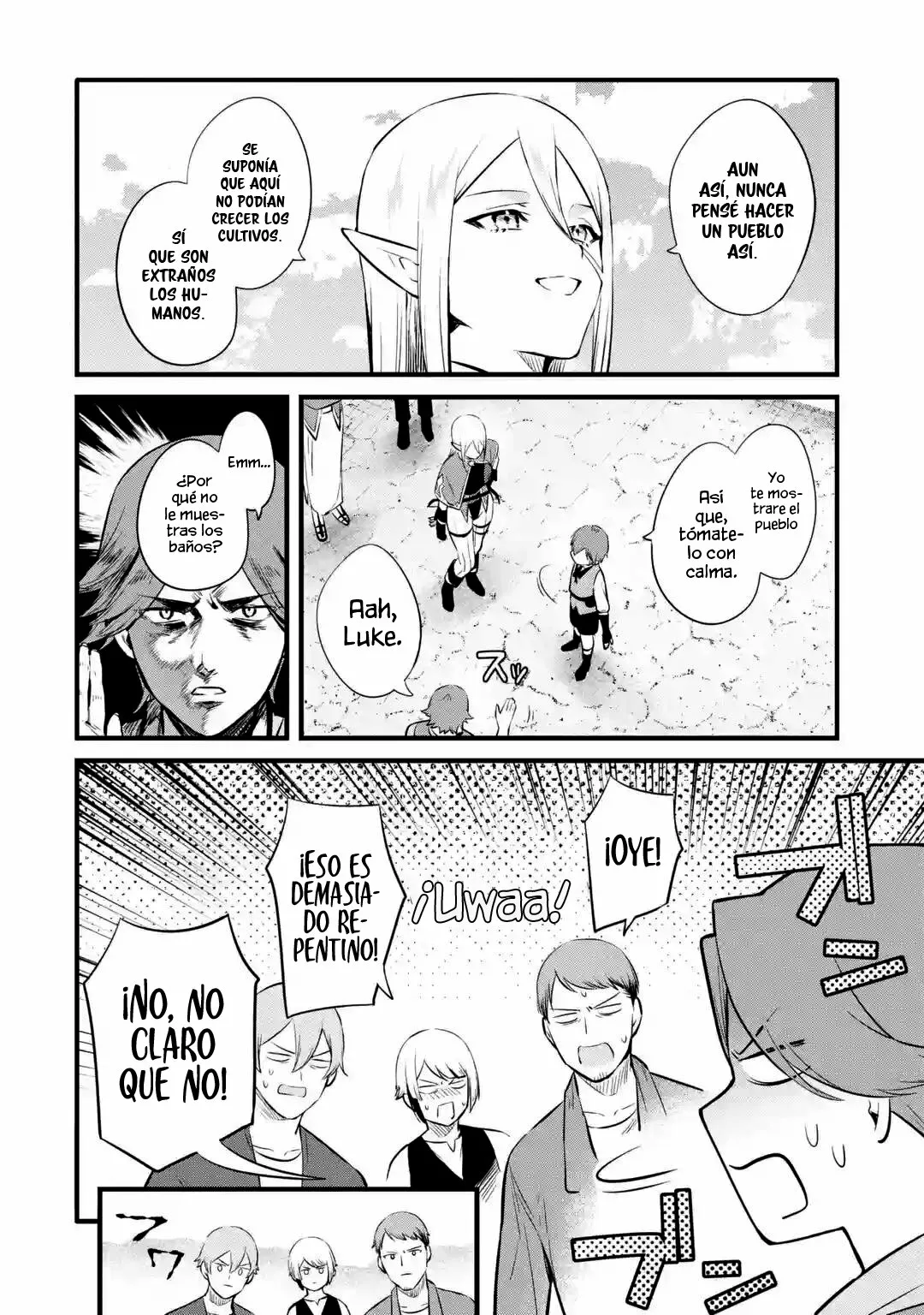 El Asombroso Creador de Aldeas: La lenta vida con el truco de la construcción de aldeas Capítulo 23.2 - Page 2