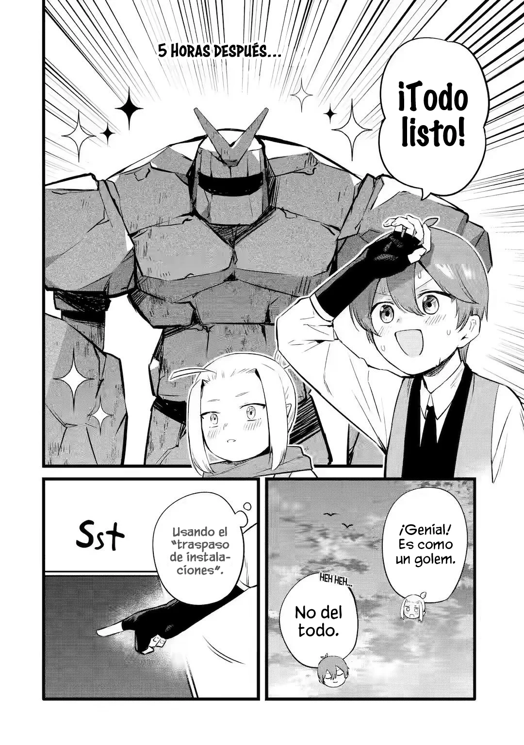 El Asombroso Creador de Aldeas: La lenta vida con el truco de la construcción de aldeas Capítulo 32 - Page 4