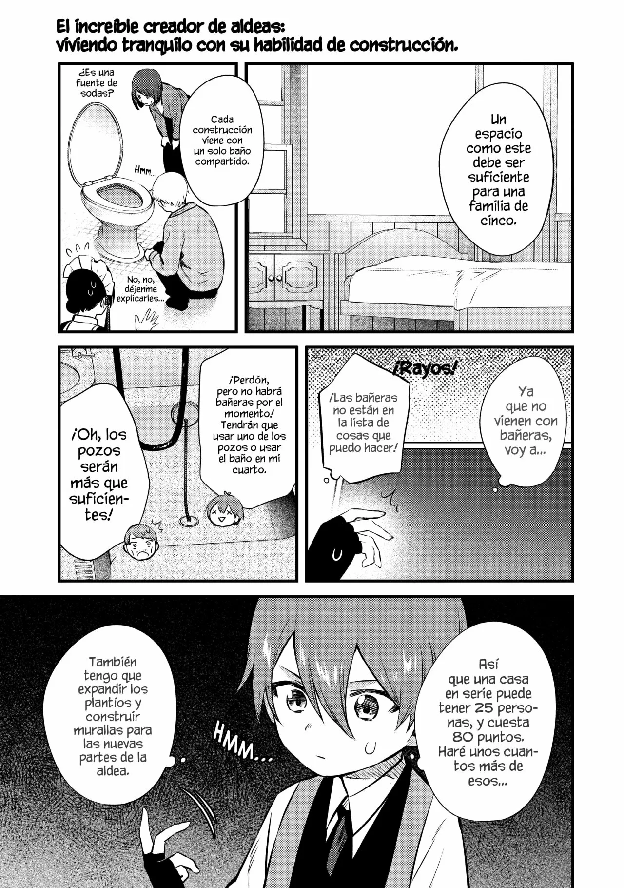 El Asombroso Creador de Aldeas: La lenta vida con el truco de la construcción de aldeas Capítulo 6 - Page 7
