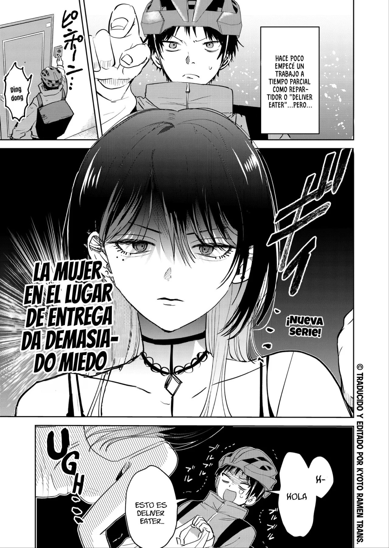 Haitatsu-saki no Onee-san ga Kowa Sugiru Hanashi Capítulo 1 - Page 2