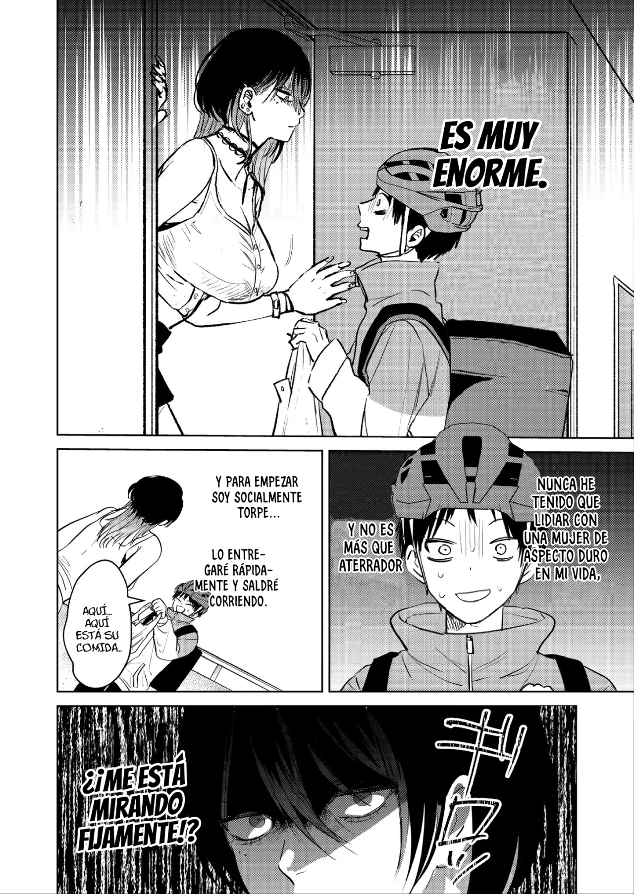 Haitatsu-saki no Onee-san ga Kowa Sugiru Hanashi Capítulo 1 - Page 3