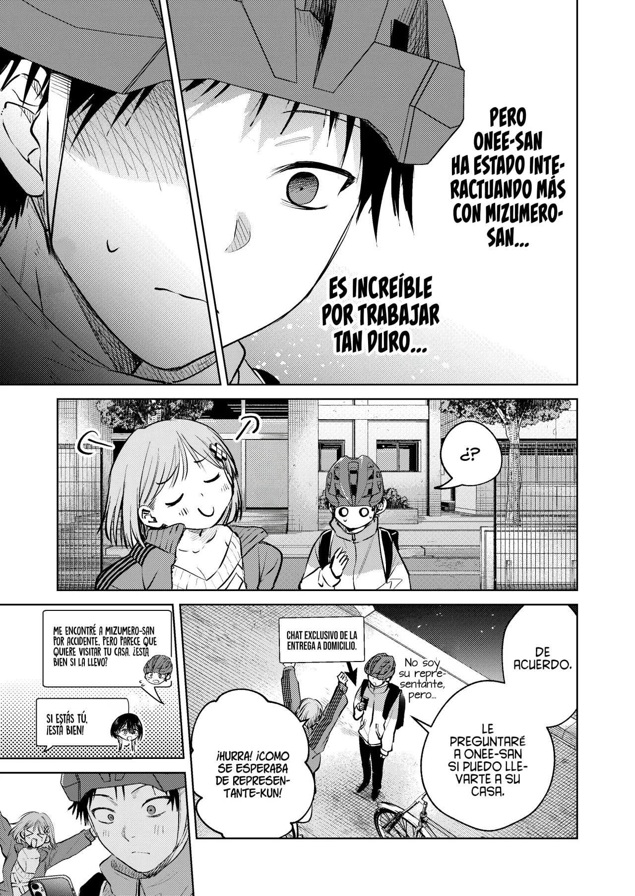 Haitatsu-saki no Onee-san ga Kowa Sugiru Hanashi Capítulo 17 - Page 7