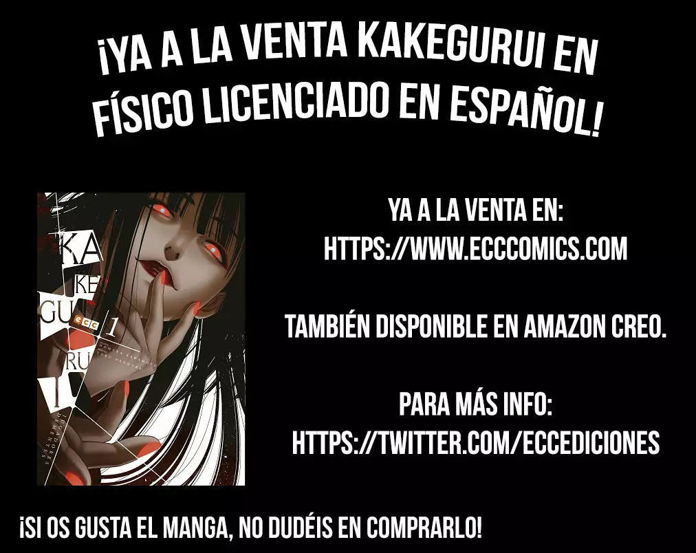 Kakegurui: Compulsive Gambler Capítulo 61 - Page 22