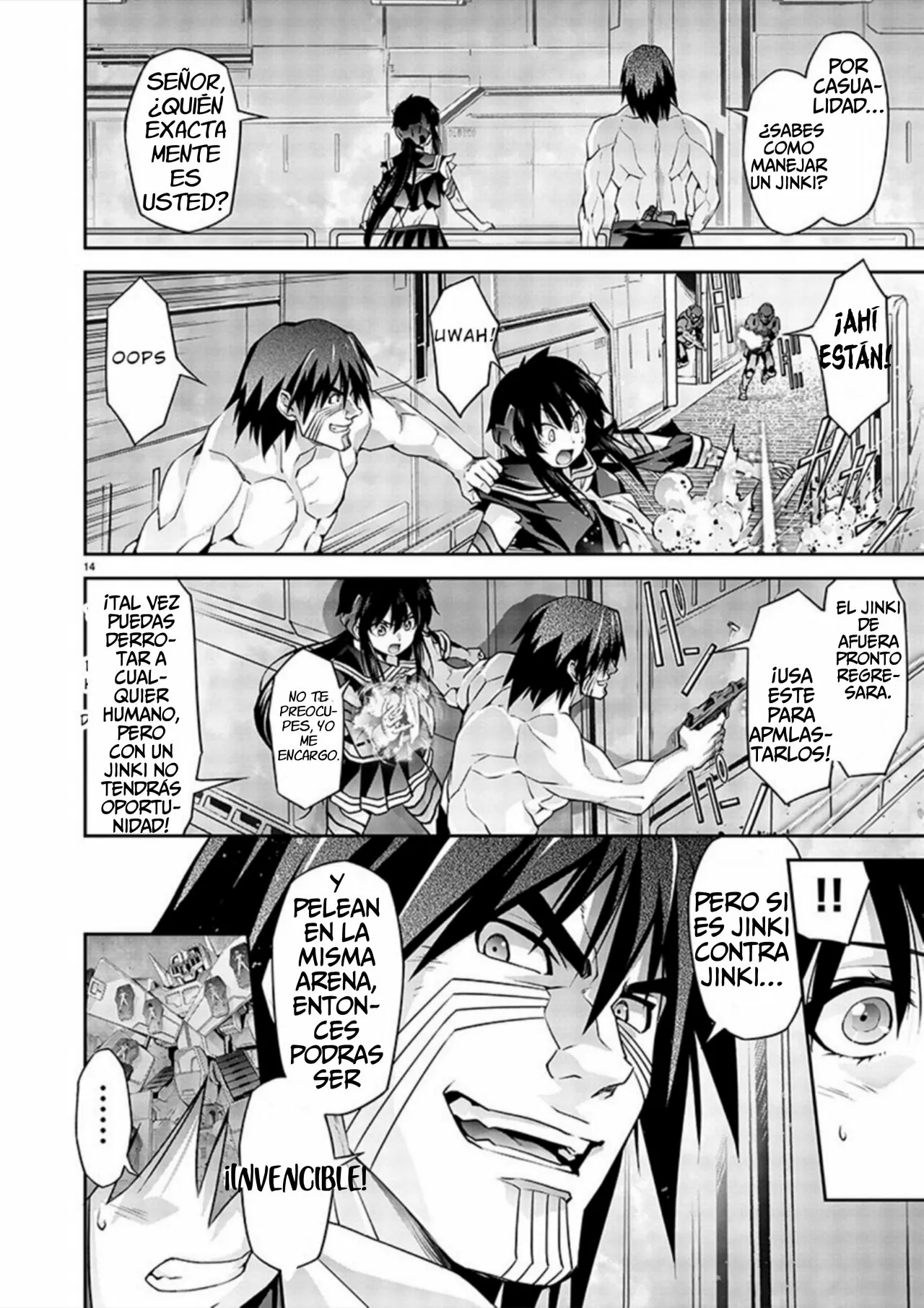 Jinrouki Winvurga Rebellion – español Capítulo 3 - Page 14