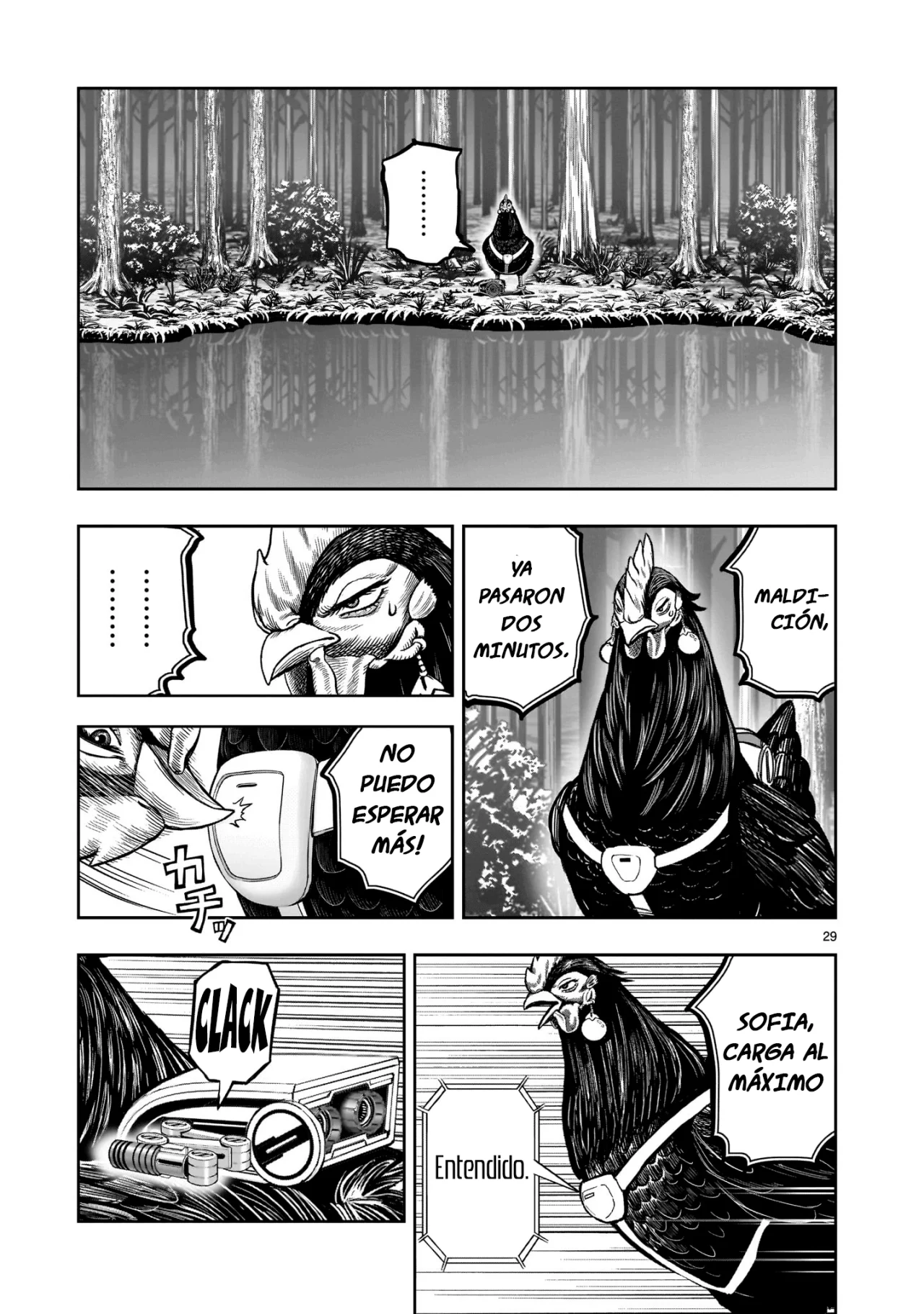 Niwatori Fighter Capítulo 29 - Page 33