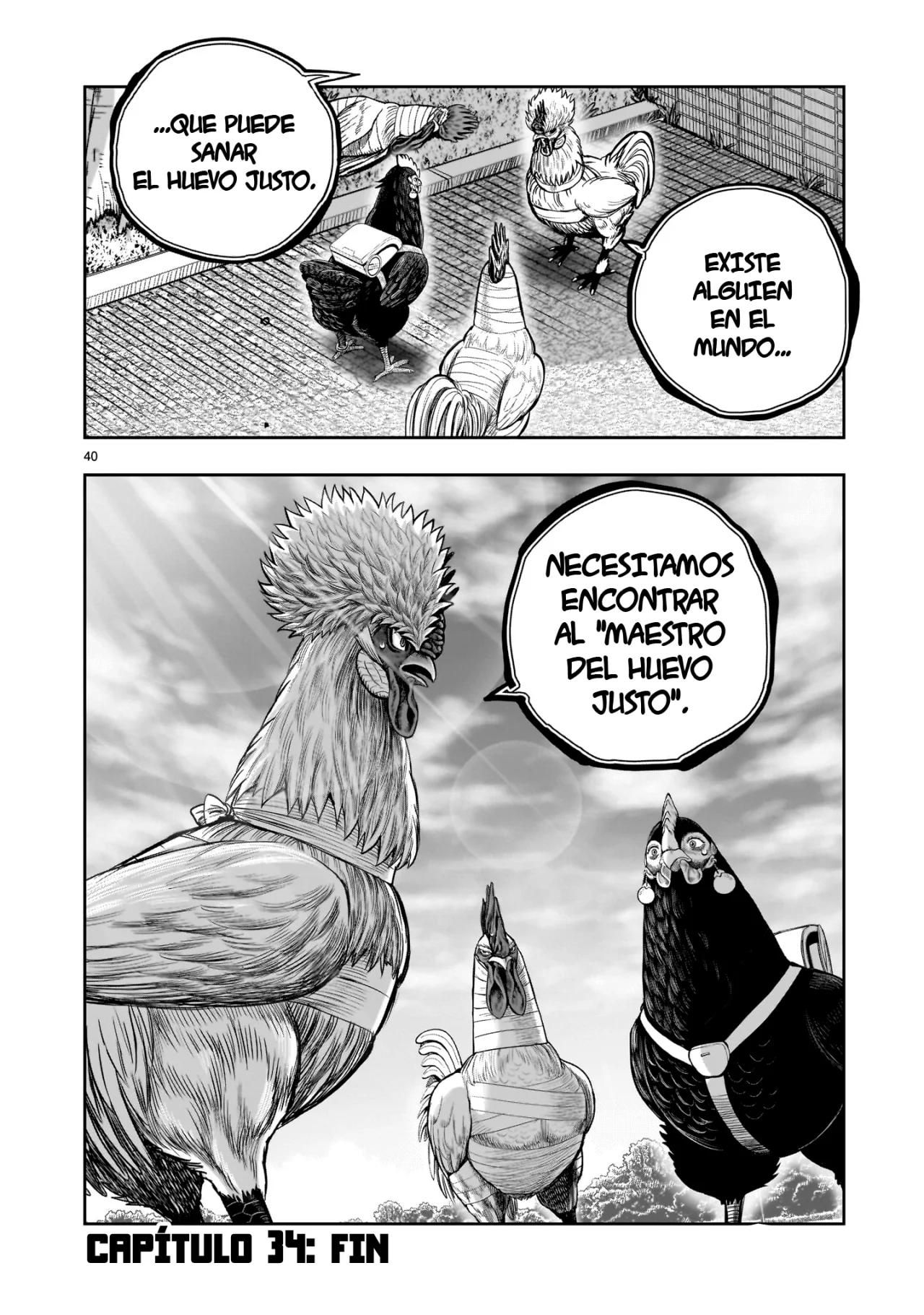 Niwatori Fighter Capítulo 34 - Page 44