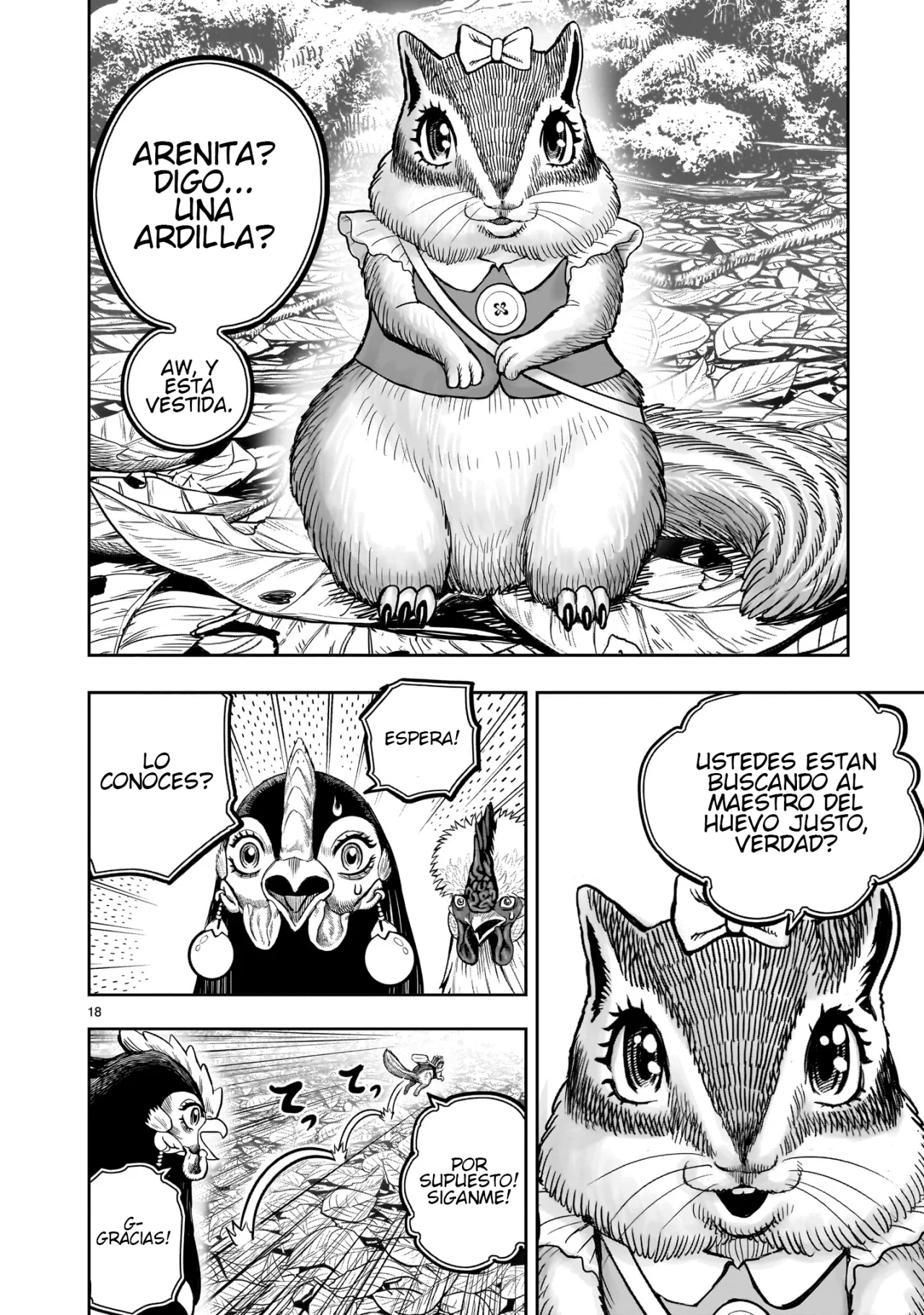Niwatori Fighter Capítulo 37 - Page 22