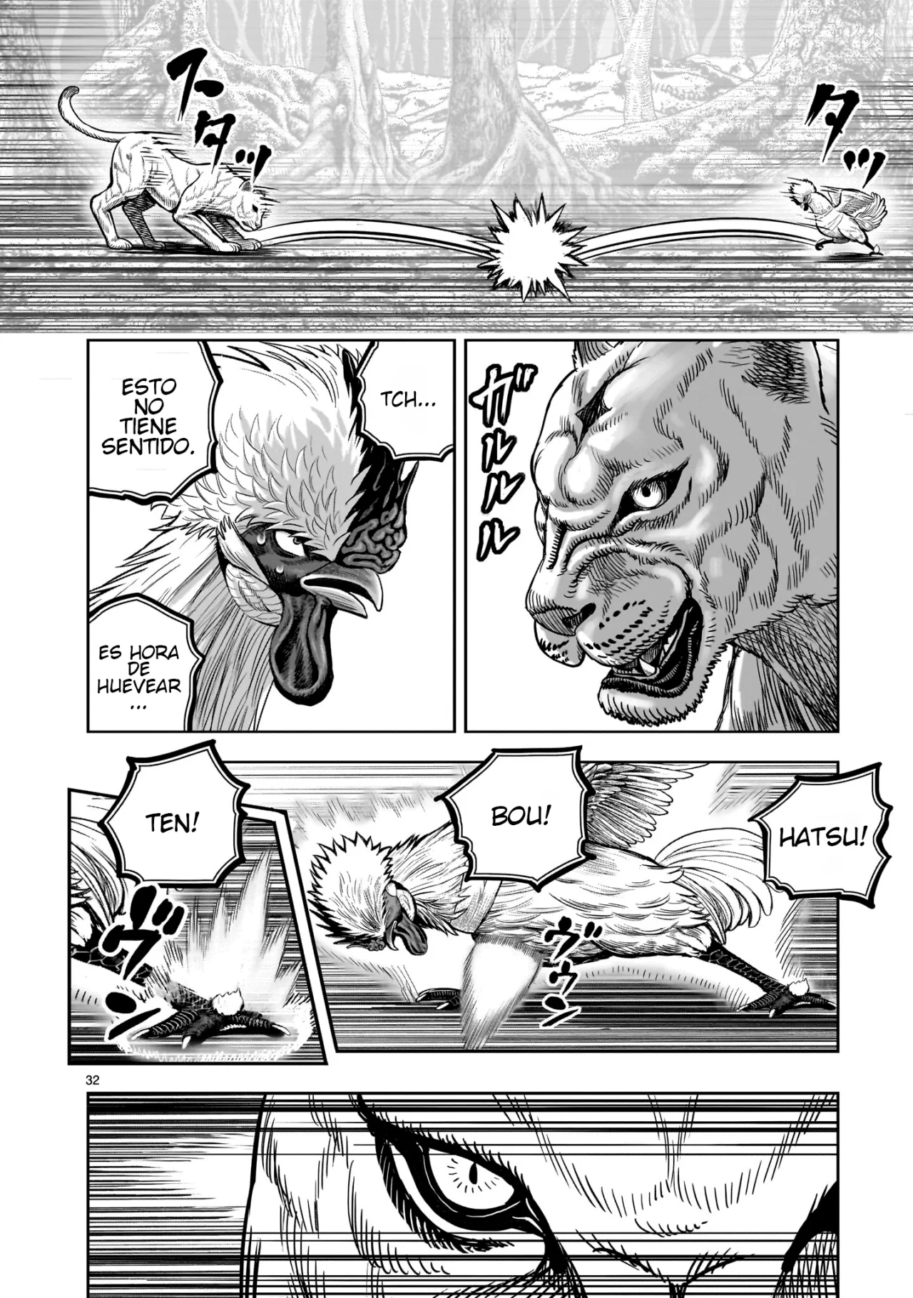 Niwatori Fighter Capítulo 37 - Page 36