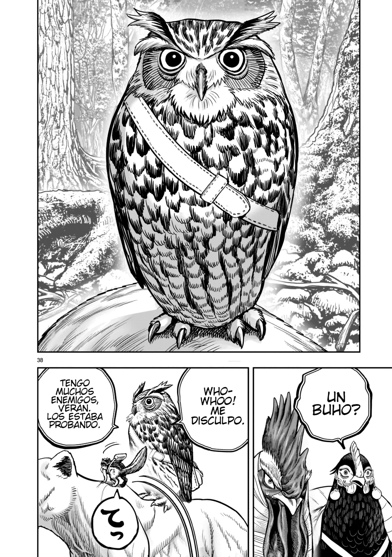 Niwatori Fighter Capítulo 37 - Page 42