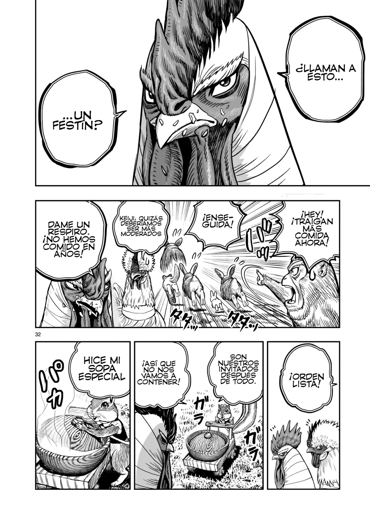Niwatori Fighter Capítulo 38 - Page 36