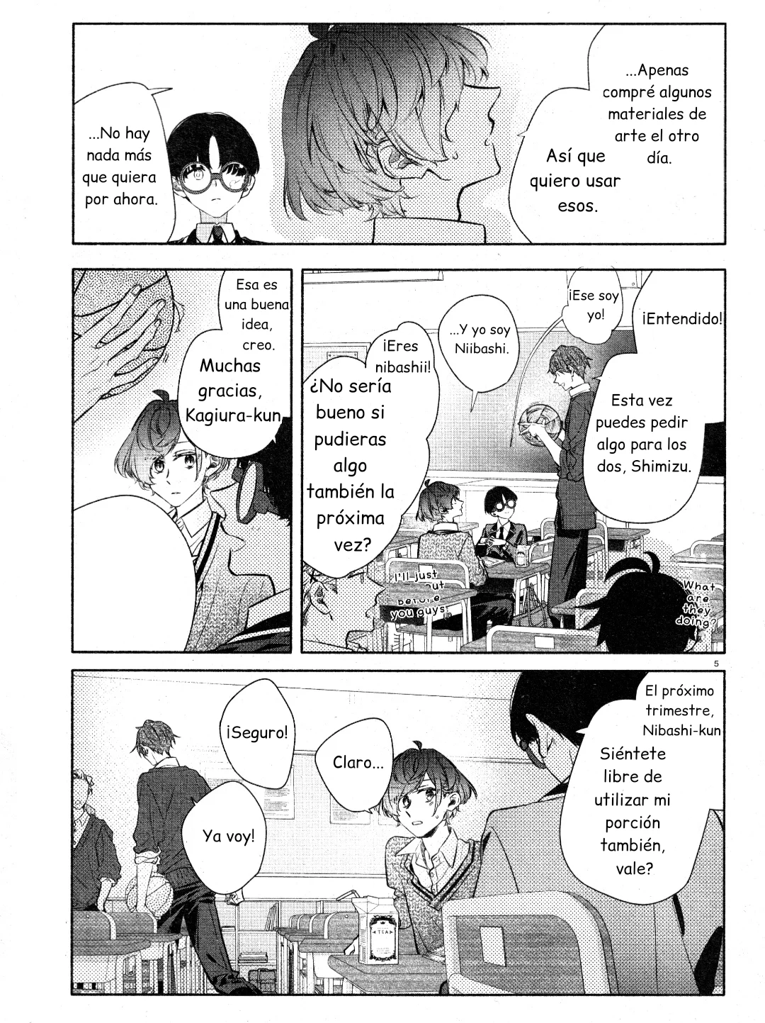 Hirano and Kagiura Capítulo 32.5 - Page 5