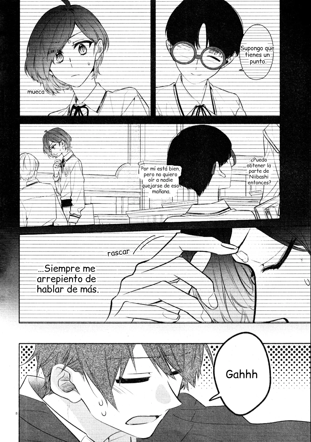 Hirano and Kagiura Capítulo 32.5 - Page 8