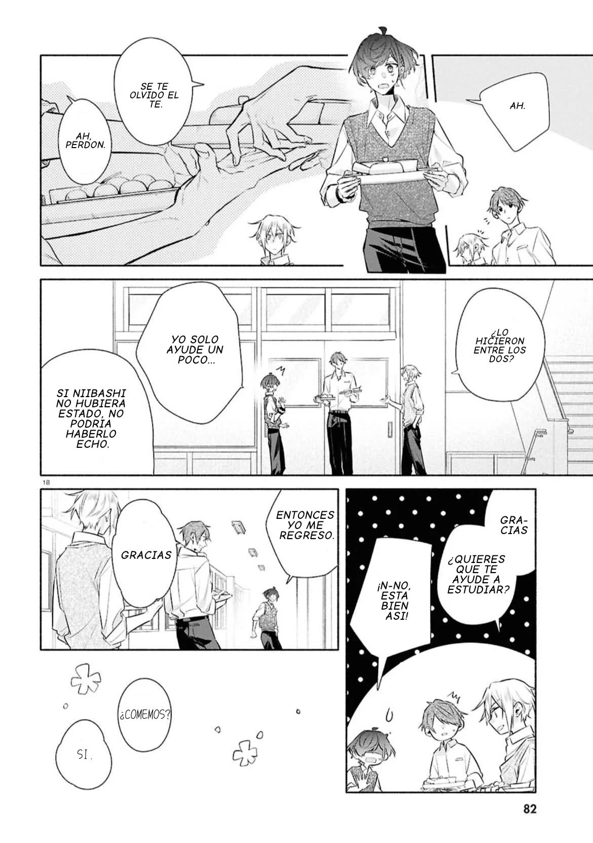 Hirano and Kagiura Capítulo 33.5 - Page 18