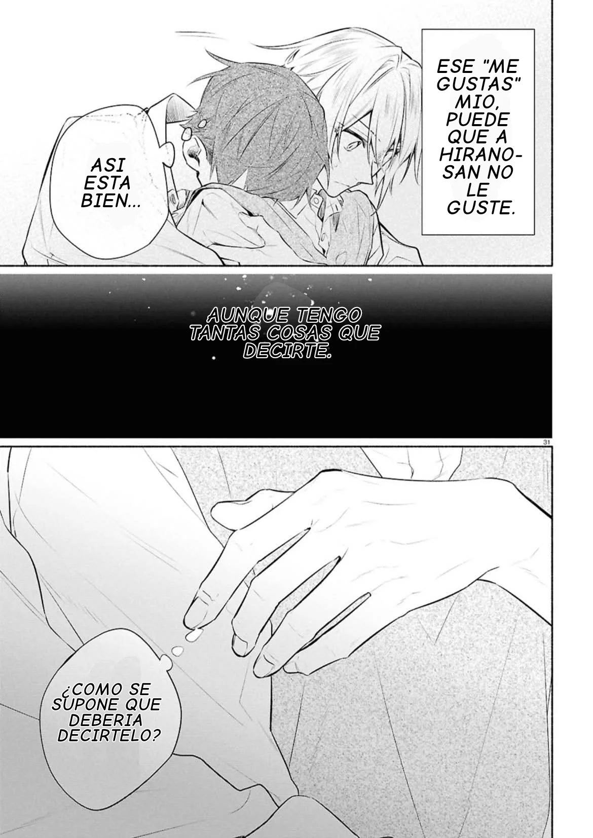 Hirano and Kagiura Capítulo 33.5 - Page 31