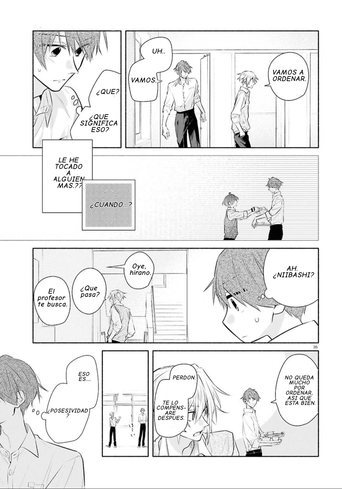 Hirano and Kagiura Capítulo 33.5 - Page 35