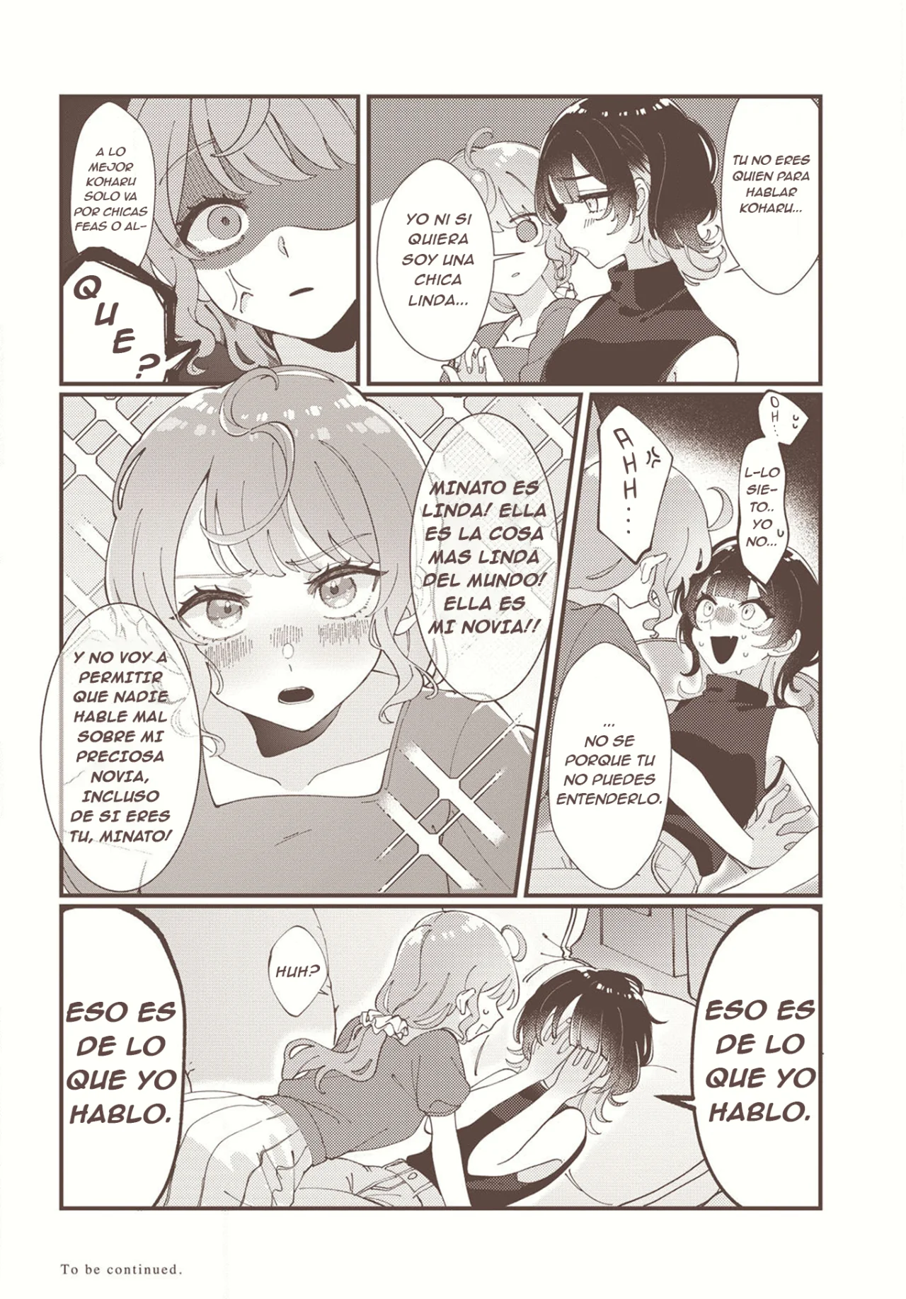 Koharu to Minato: Watashi no Partner wa Onna no Ko Capítulo 1 - Page 10