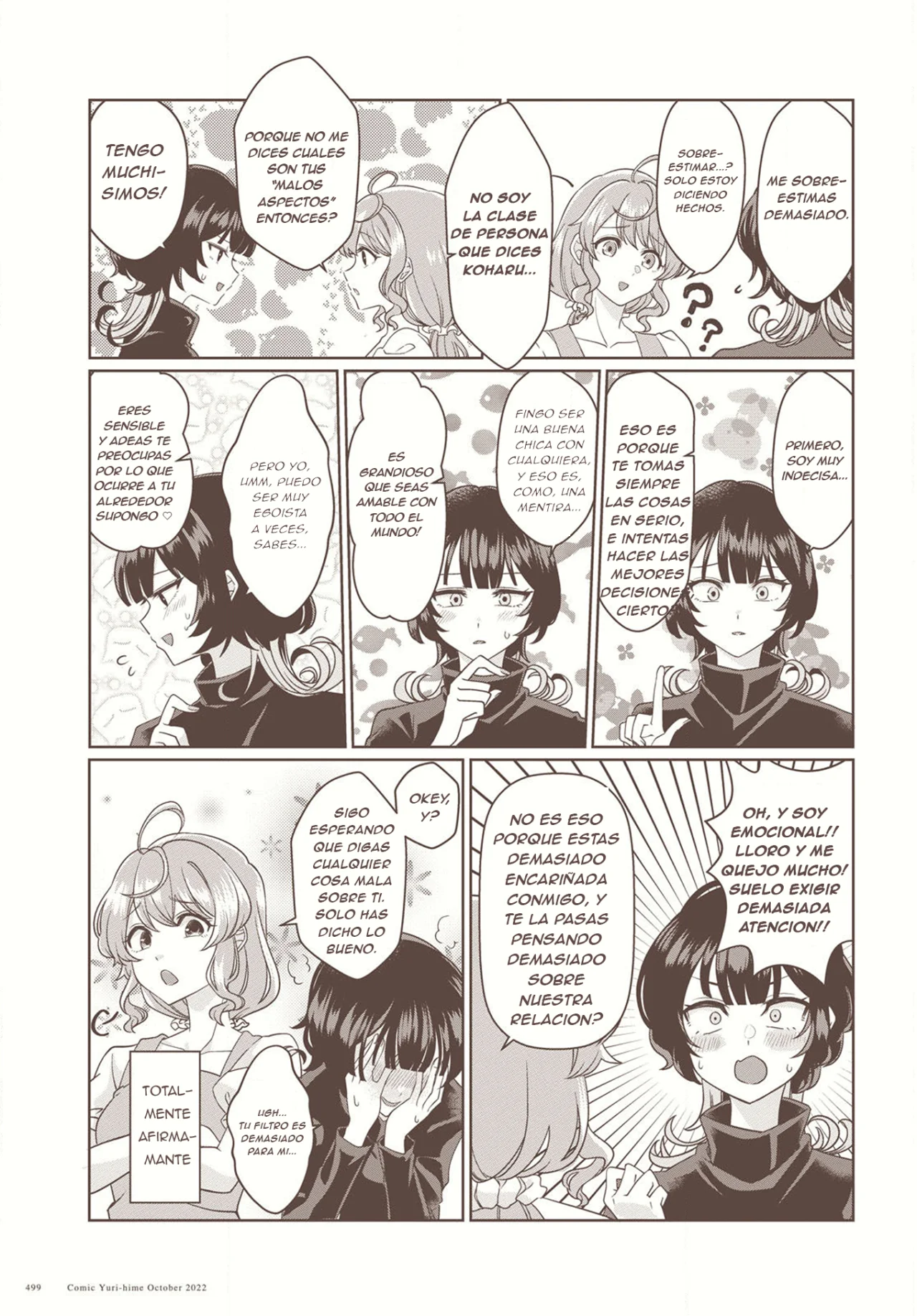 Koharu to Minato: Watashi no Partner wa Onna no Ko Capítulo 1 - Page 7