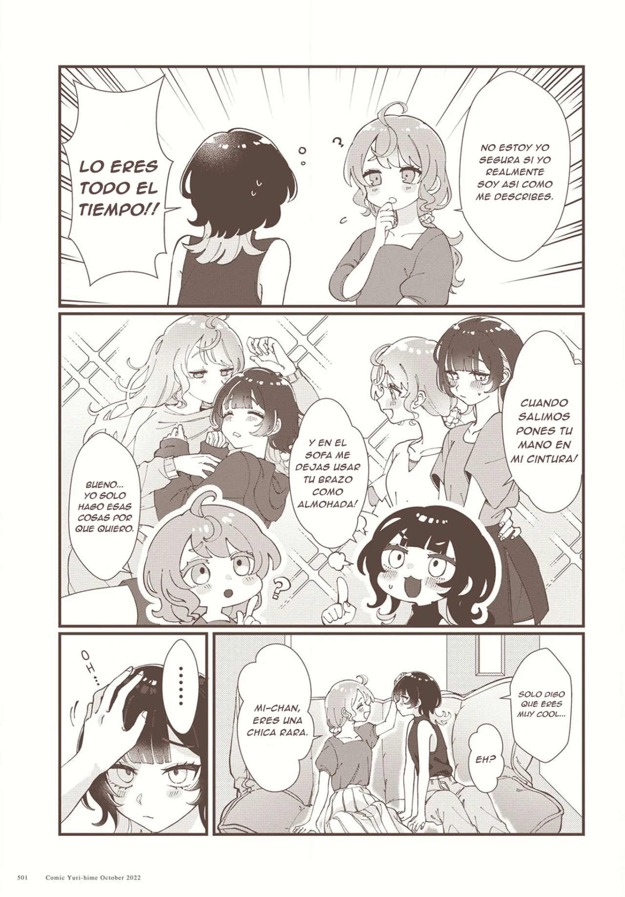Koharu to Minato: Watashi no Partner wa Onna no Ko Capítulo 1 - Page 9