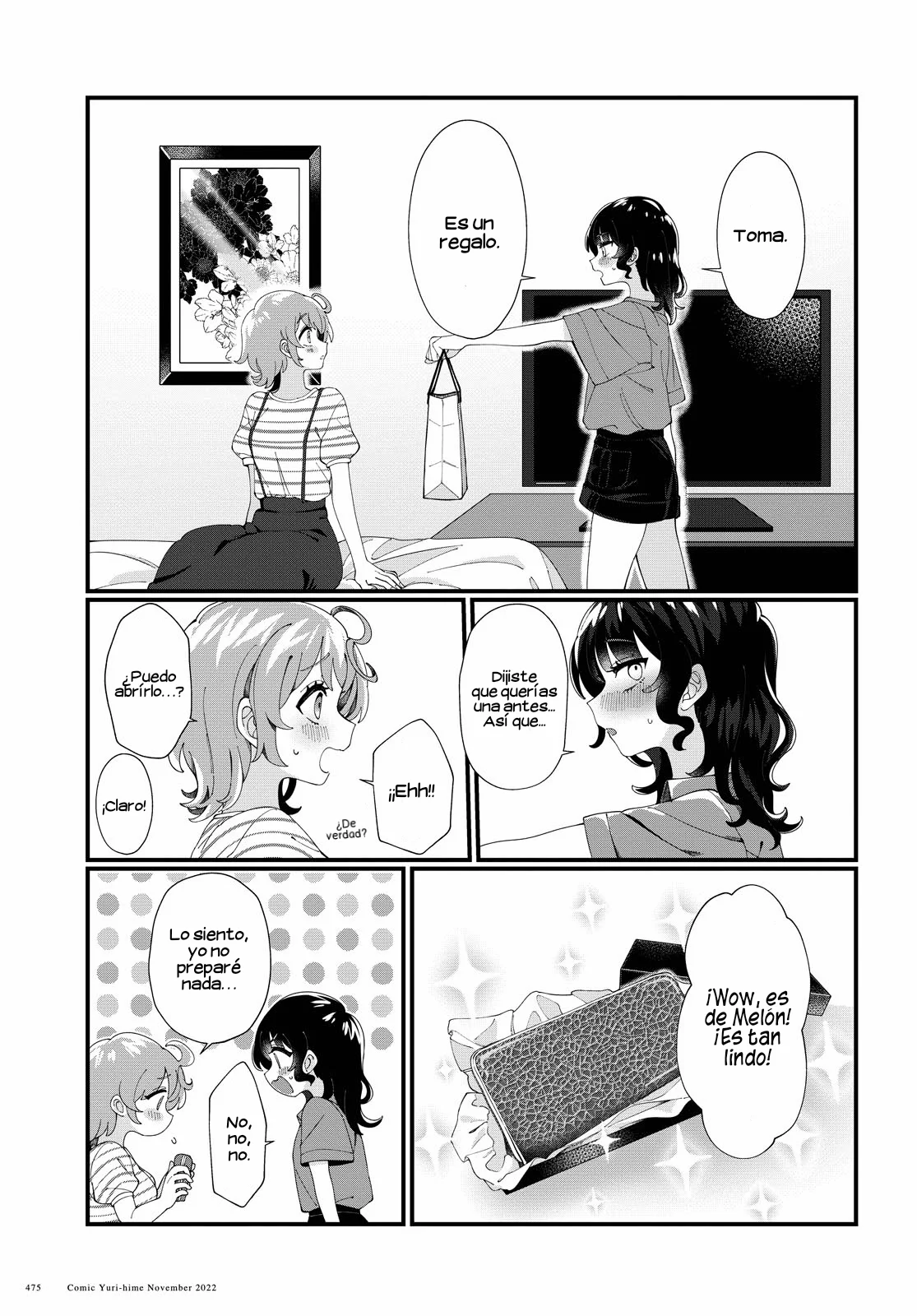 Koharu to Minato: Watashi no Partner wa Onna no Ko Capítulo 2 - Page 8