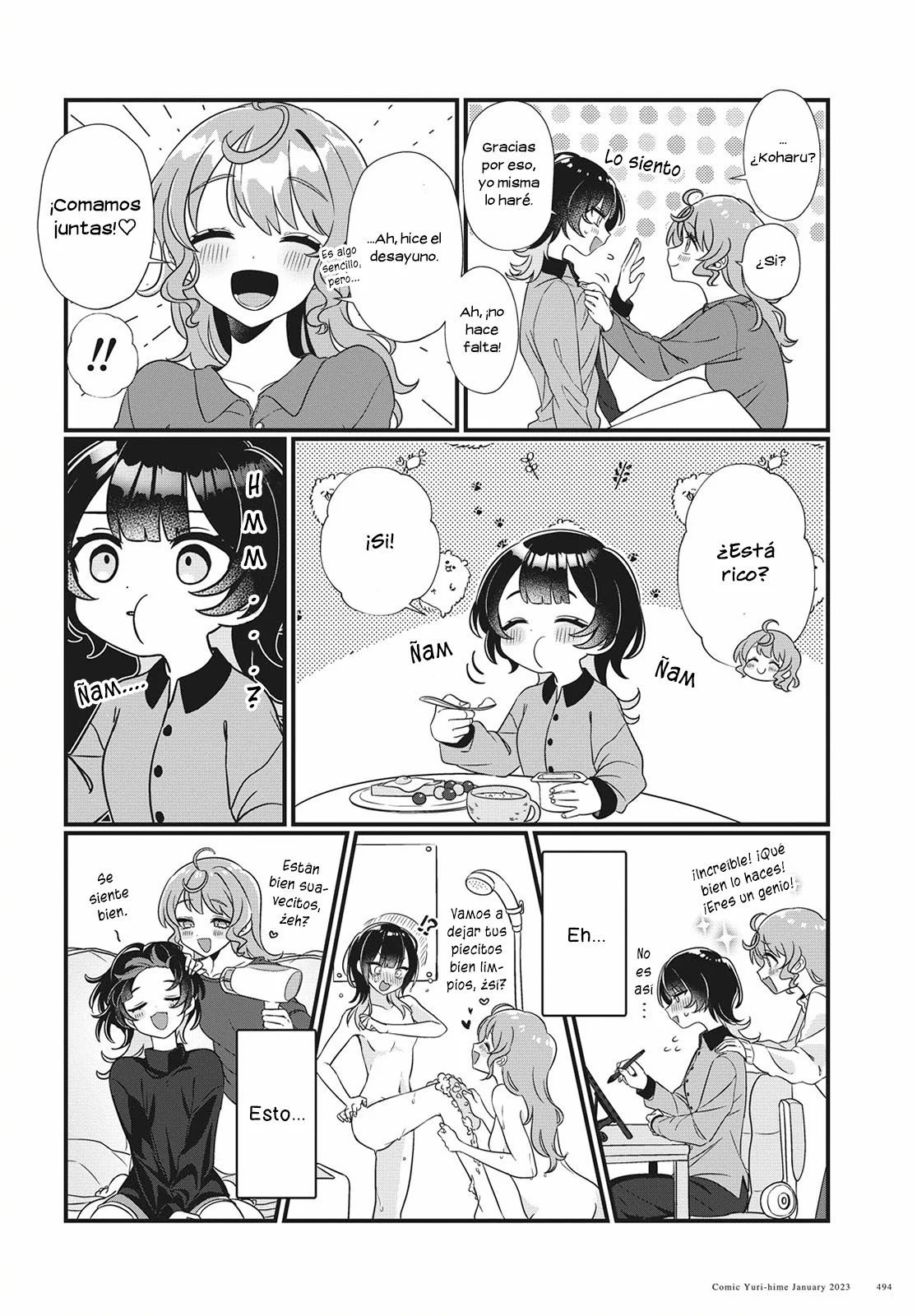 Koharu to Minato: Watashi no Partner wa Onna no Ko Capítulo 4 - Page 3
