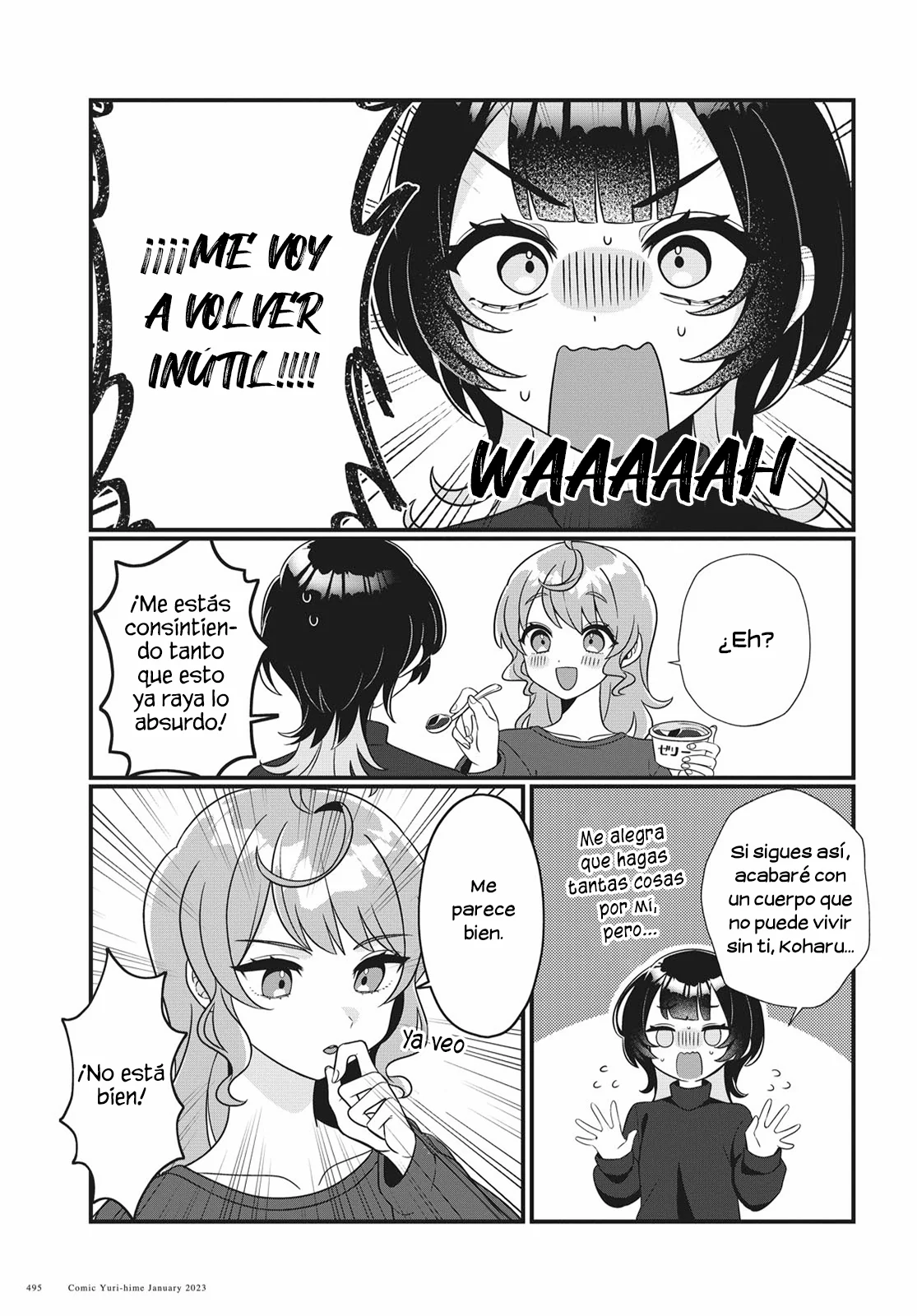 Koharu to Minato: Watashi no Partner wa Onna no Ko Capítulo 4 - Page 4