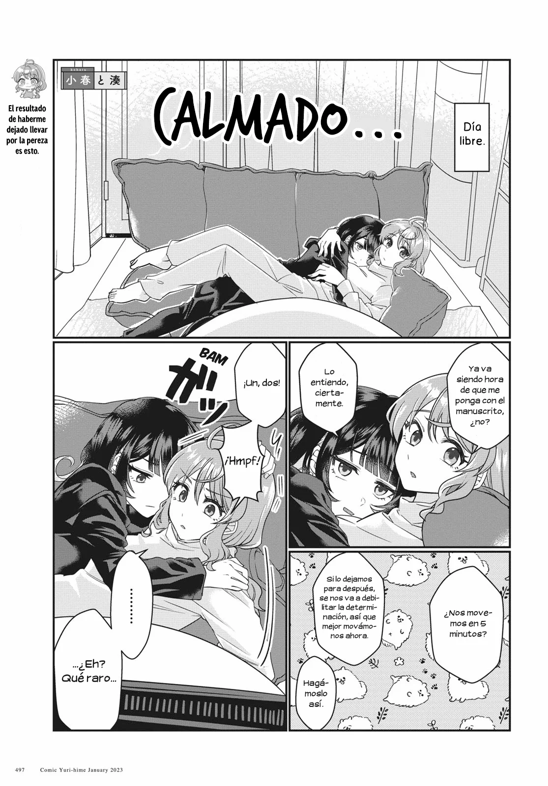Koharu to Minato: Watashi no Partner wa Onna no Ko Capítulo 4 - Page 6