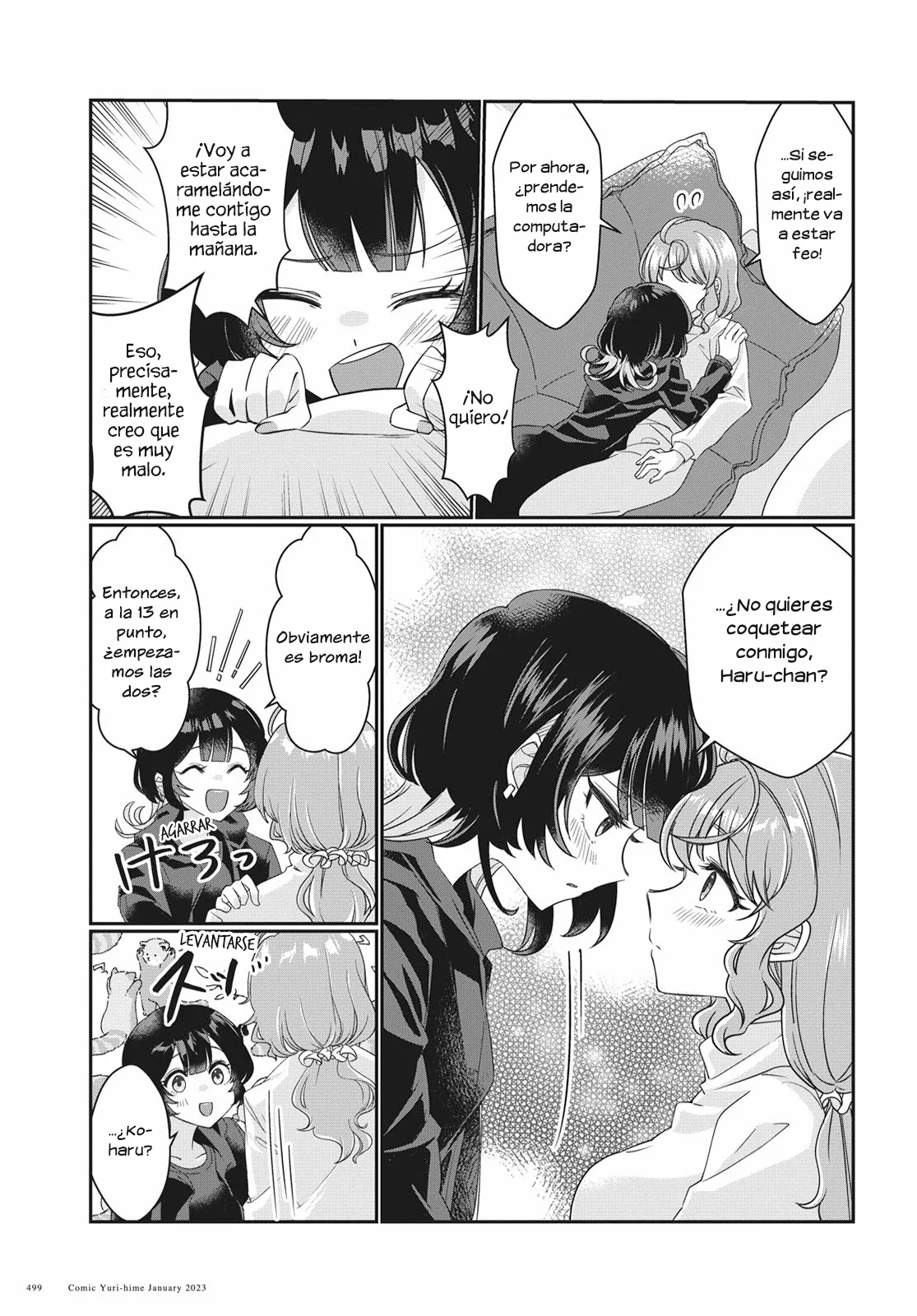 Koharu to Minato: Watashi no Partner wa Onna no Ko Capítulo 4 - Page 8