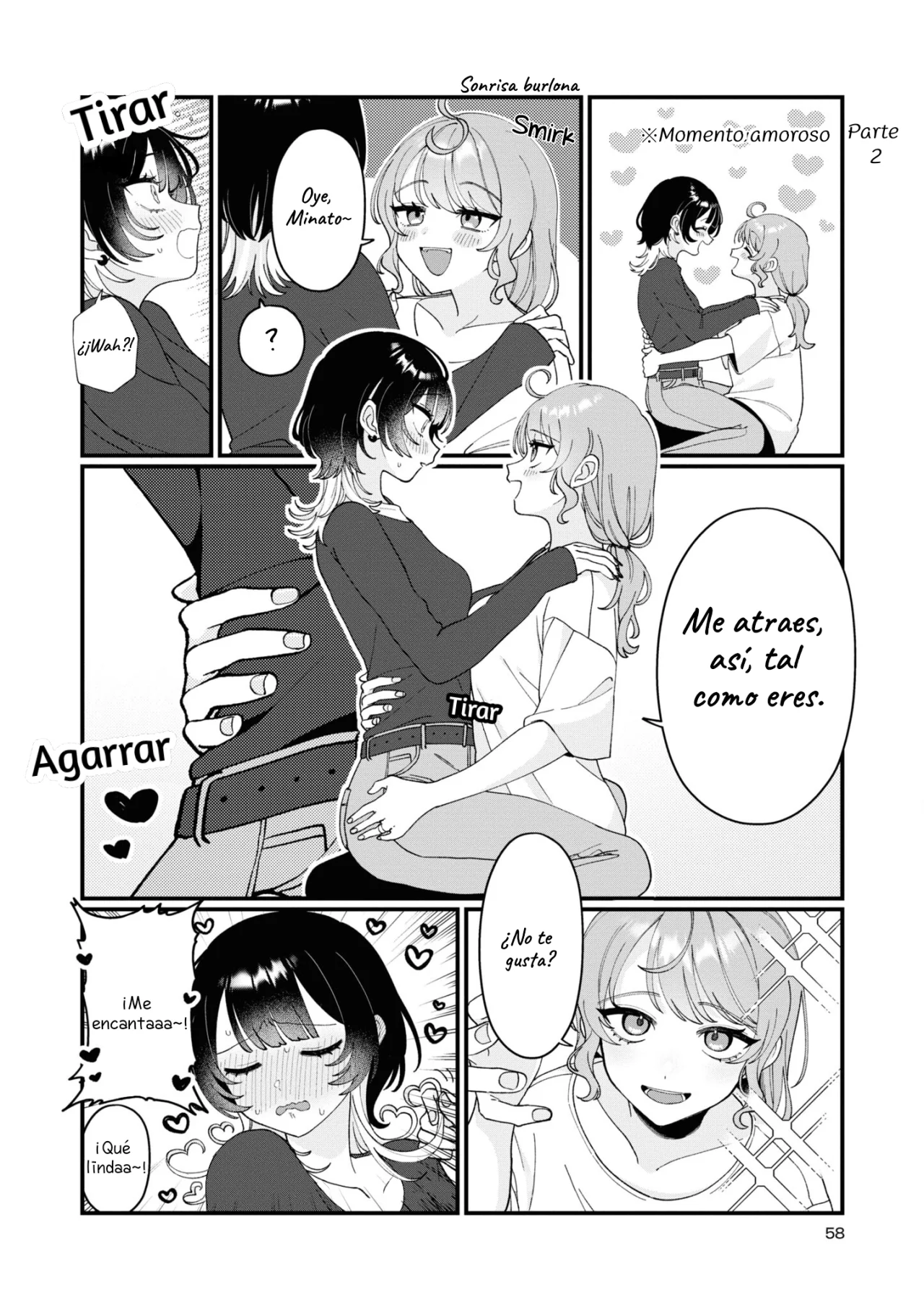 Koharu to Minato: Watashi no Partner wa Onna no Ko Capítulo 5.5 - Page 3