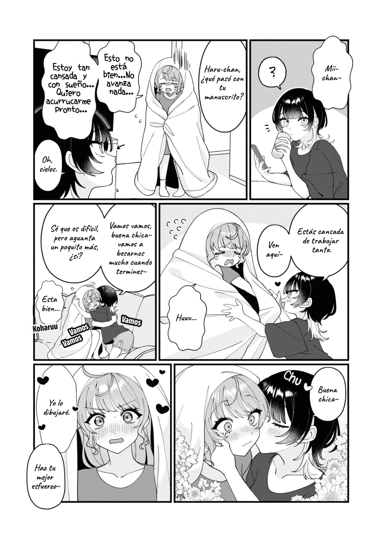 Koharu to Minato: Watashi no Partner wa Onna no Ko Capítulo 5.5 - Page 4