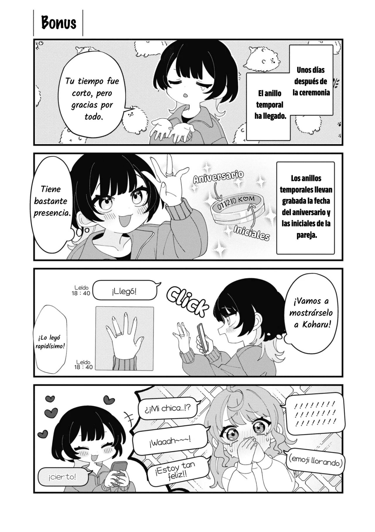 Koharu to Minato: Watashi no Partner wa Onna no Ko Capítulo 6 - Page 10