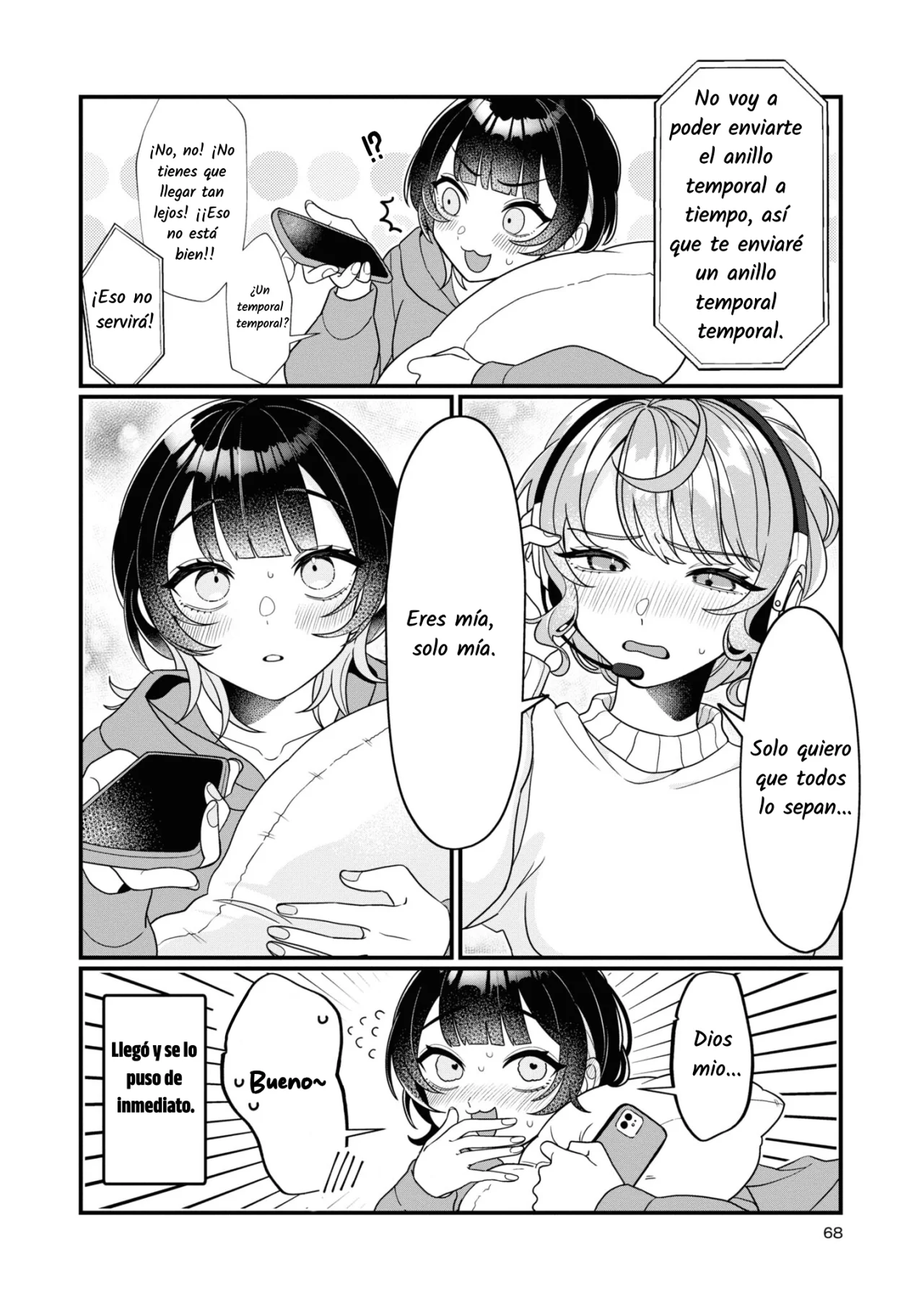 Koharu to Minato: Watashi no Partner wa Onna no Ko Capítulo 6 - Page 9
