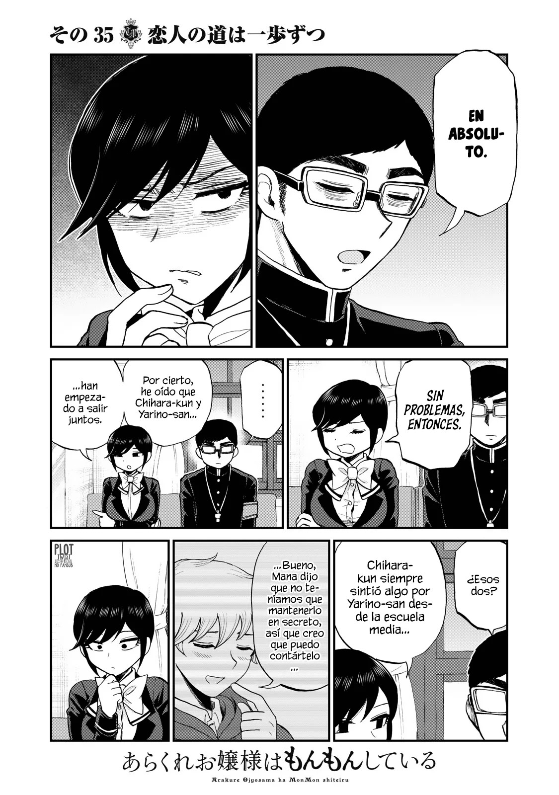Arakure Ojousama Wa MonMon Shiteiru Capítulo 35 - Page 14