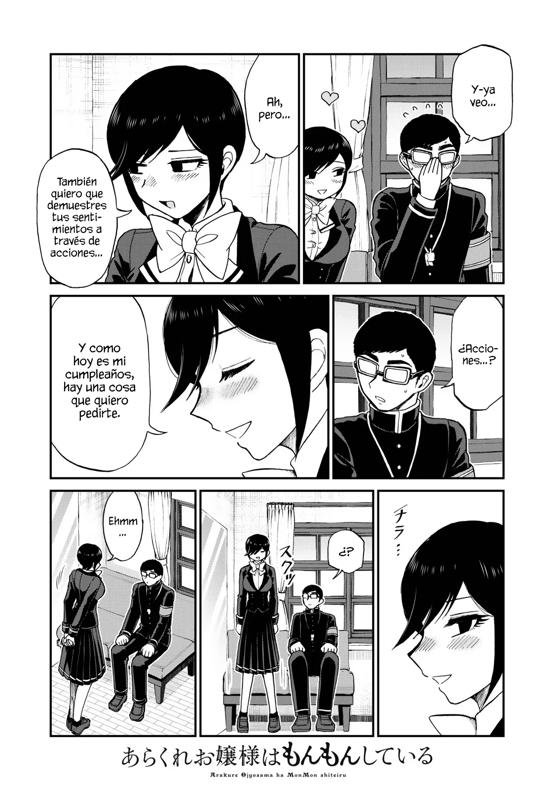 Arakure Ojousama Wa MonMon Shiteiru Capítulo 37 - Page 8