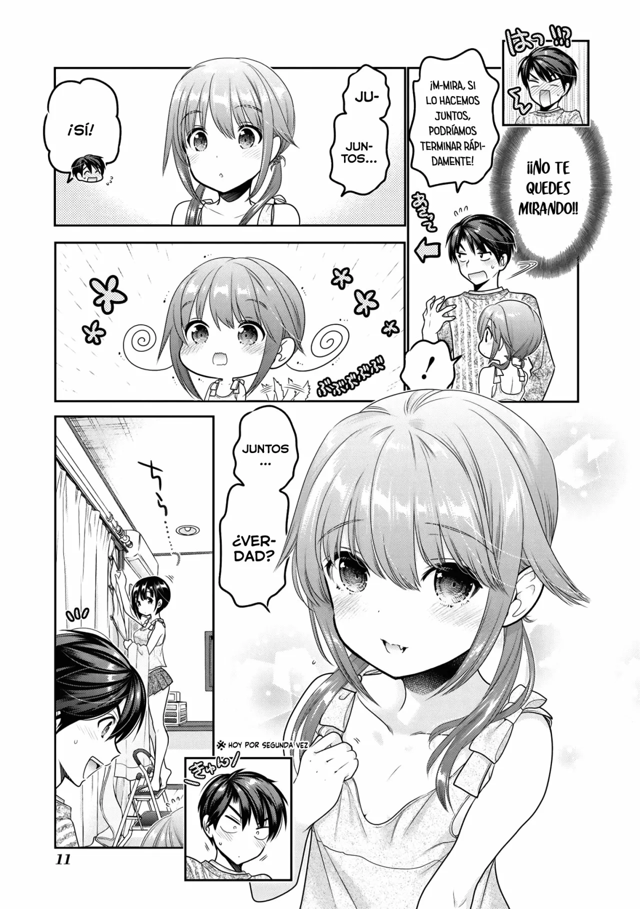 Shishunki-chan no Shitsukekata Capítulo 18.5 - Page 12